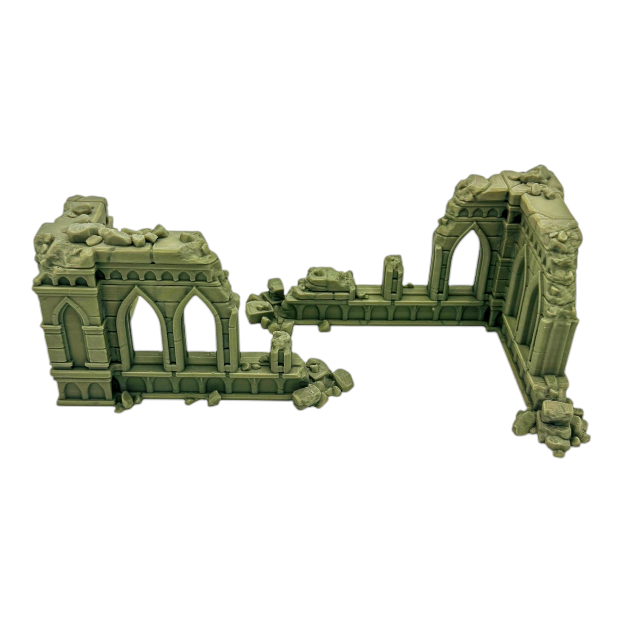 Blackthorn Ruins 3 / Forbidden Prints Fantasy Ruins /  RPG and Wargame 3d Printed Tabletop Terrain / Licensed Printer