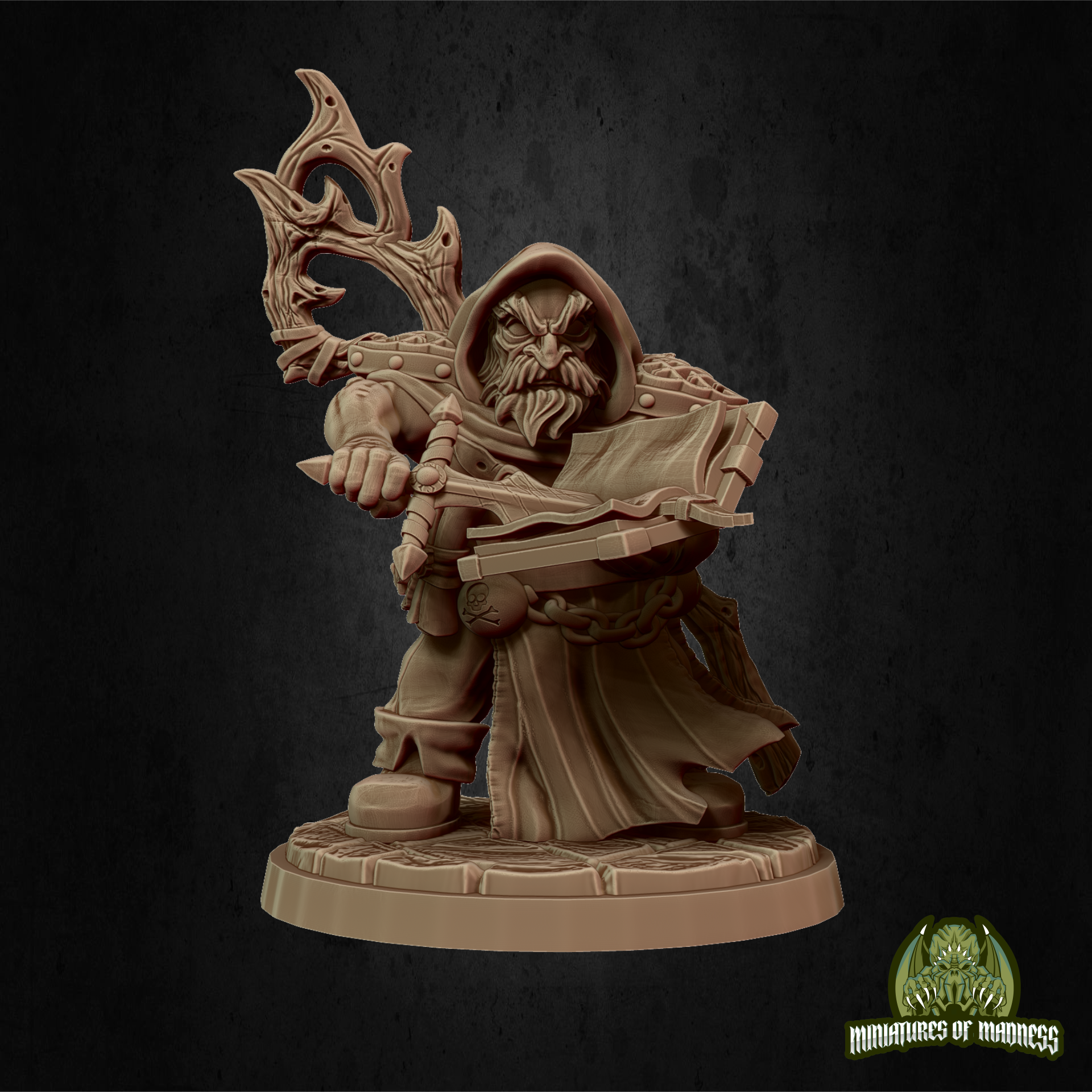 Sonus The Transmutator - Resin Printed Miniature - Hold My Dwarf