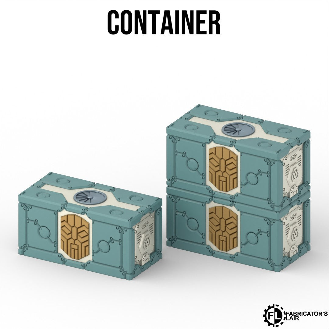 Industrial Mining Battlefield Terrain Set – Foldable Modular Tabletop Scenery