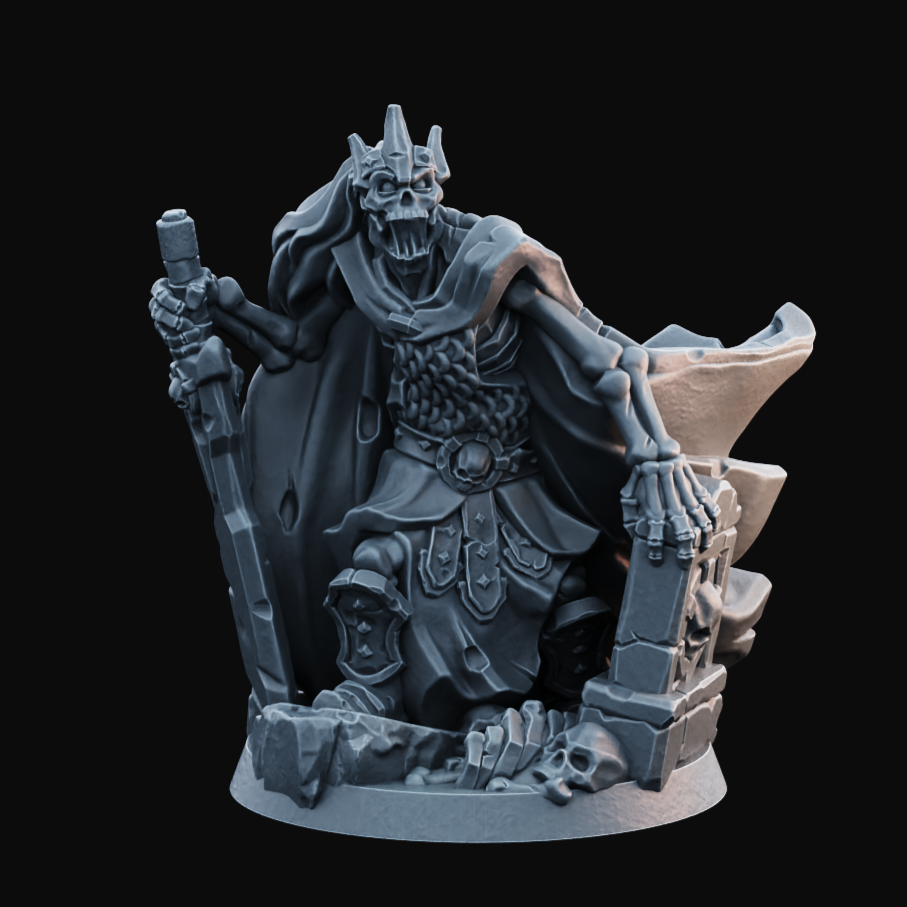 Undead Commander - Resin Printed Miniature - Legion of the Dead