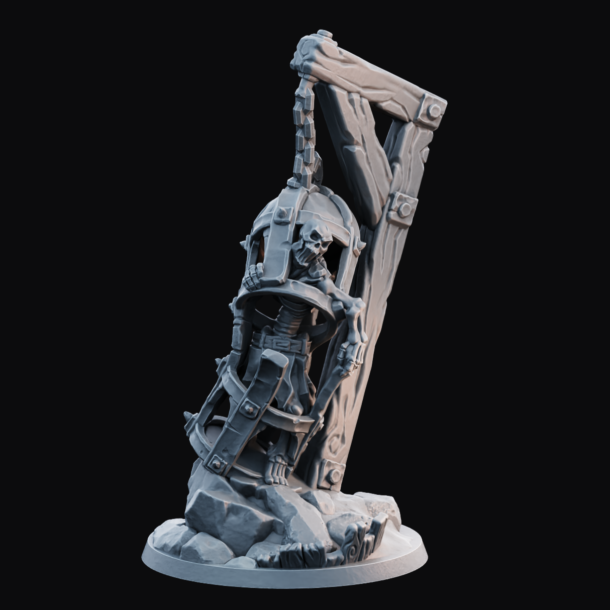 Undead Cage 1 - Resin Printed Miniature - Legion of the Dead