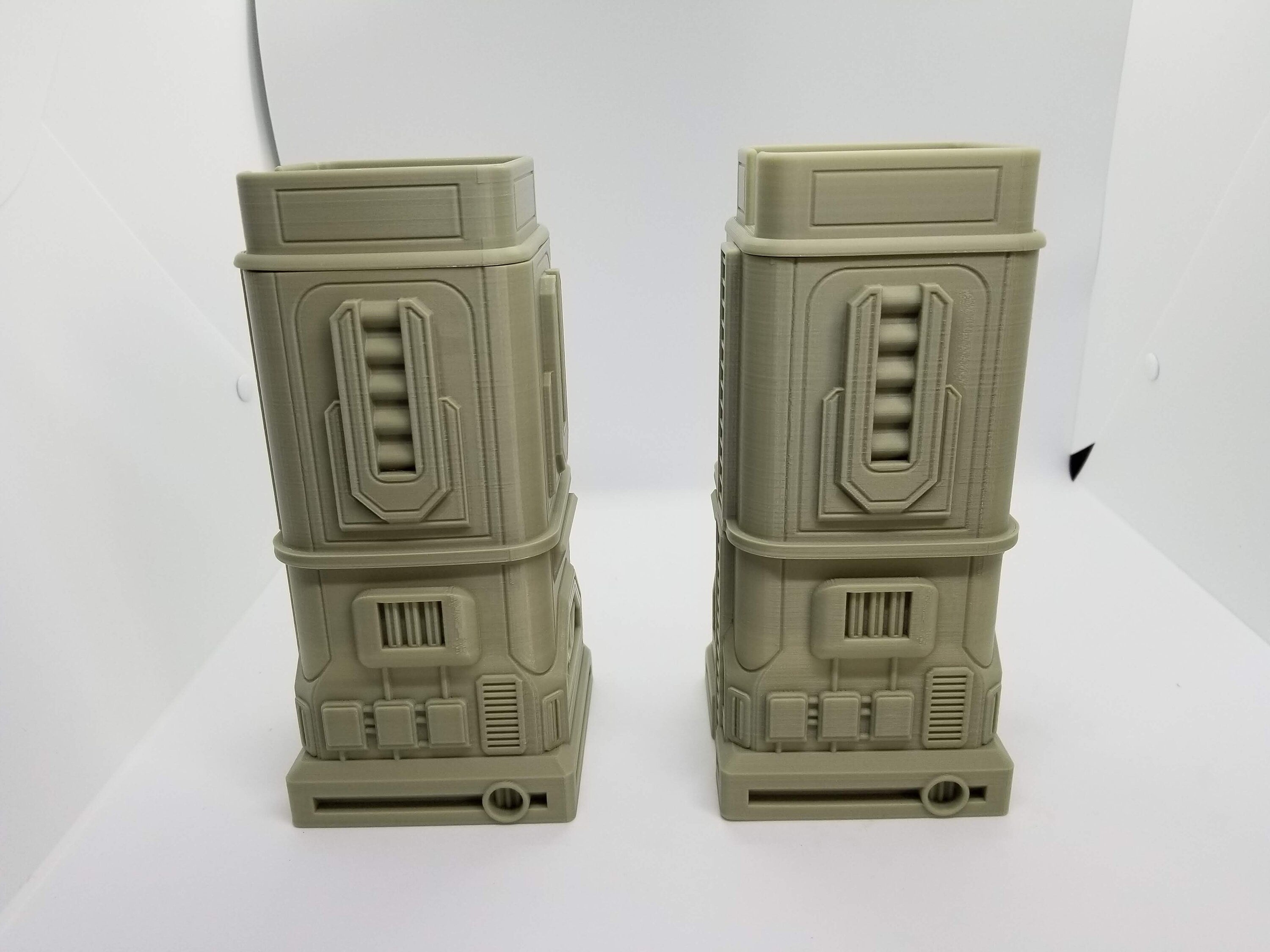 3d Printed Sci-Fi Large Guard Tower Pack / Imperial Terrain Licensed On-Line Printer / Print to Order