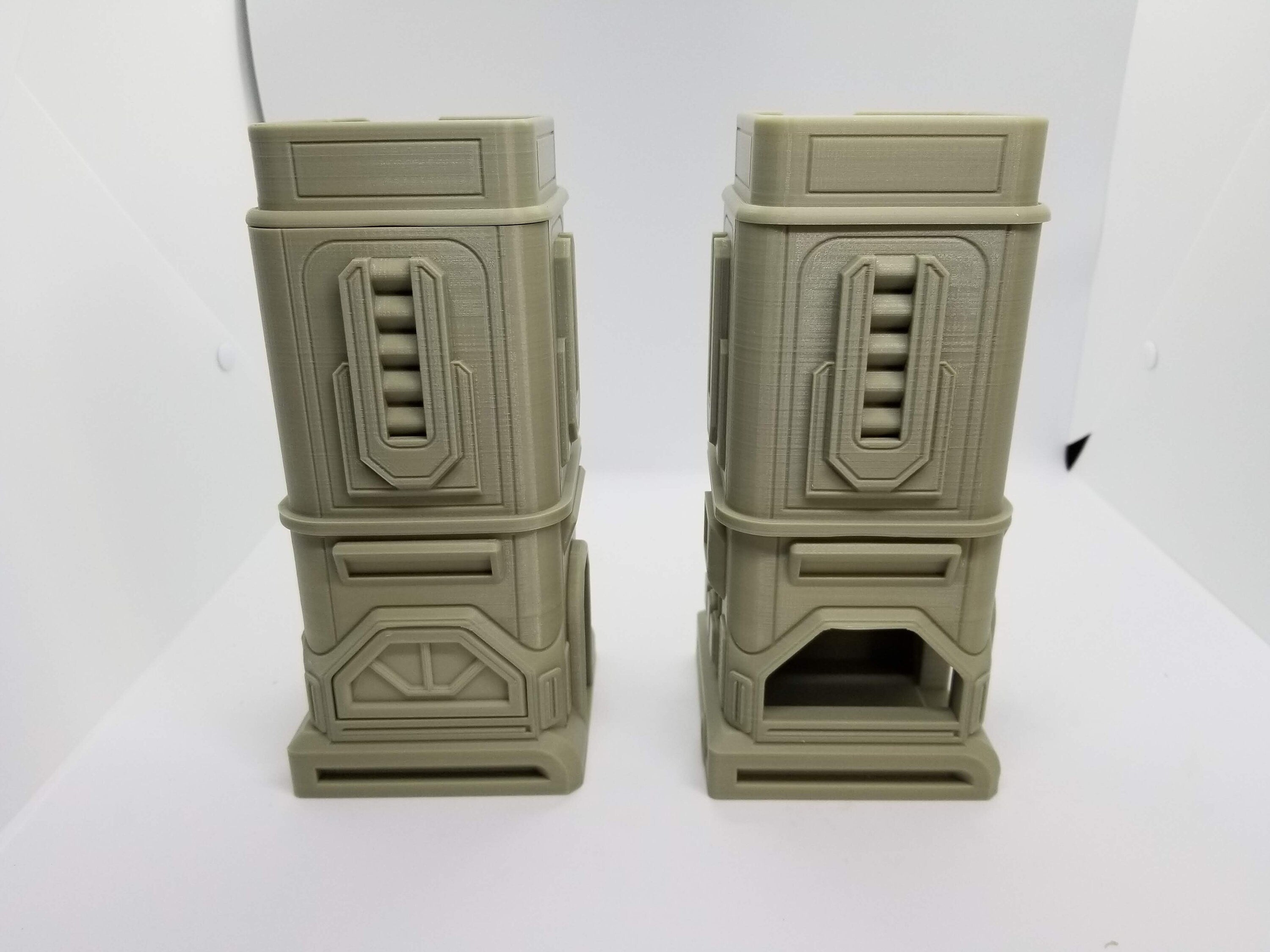 3d Printed Sci-Fi Large Guard Tower Pack / Imperial Terrain Licensed On-Line Printer / Print to Order