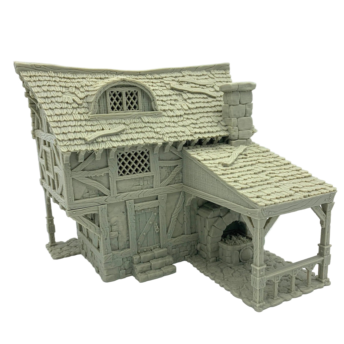 City Of Tarok - Blacksmith / 28mm Wargame / RPG 3d Printed Tabletop Terrain