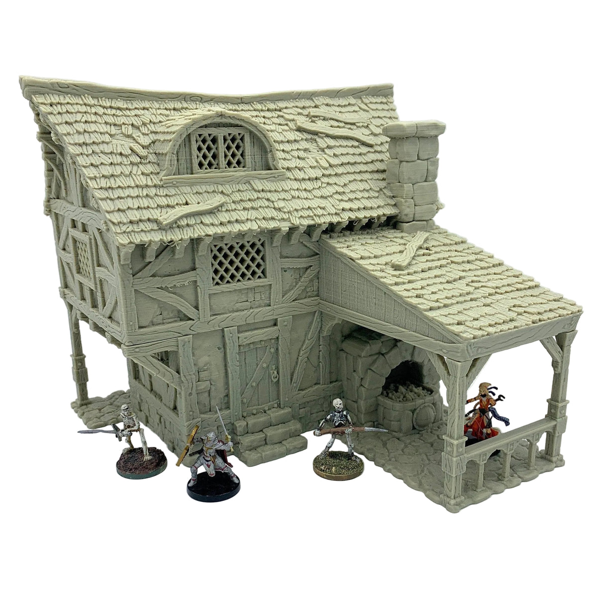 City Of Tarok - Blacksmith / 28mm Wargame / RPG 3d Printed Tabletop Terrain