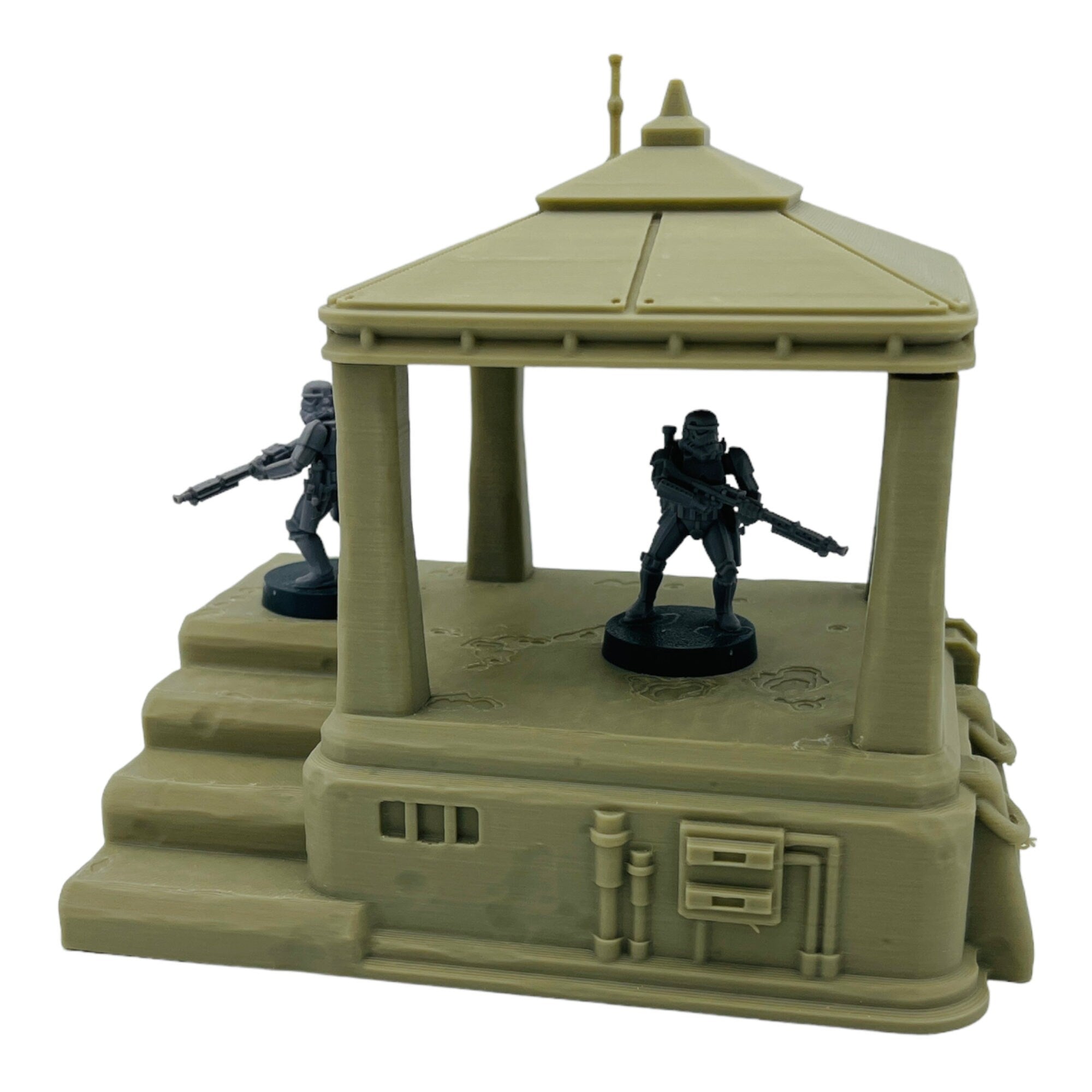 Massa'dun Pavilion / Designed by War Scenery / Legion and Sci-Fi 3d Printed Tabletop Terrain / Licensed Printer