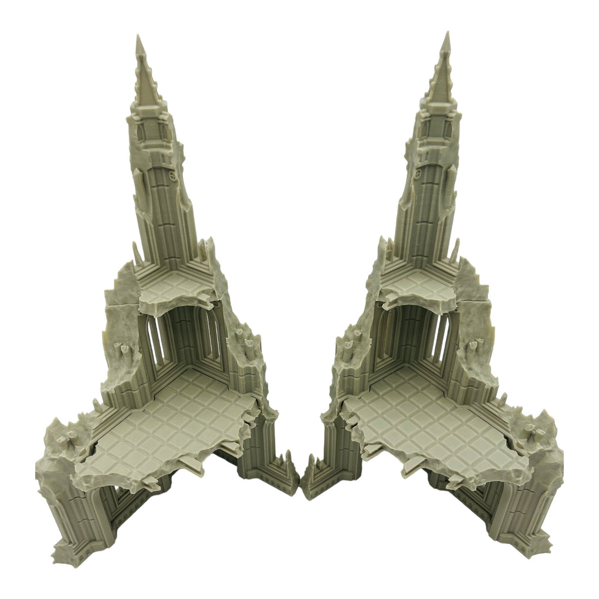 Modular Ruined Terrain 1 – 28–32mm 3D Printed Tabletop Scenery