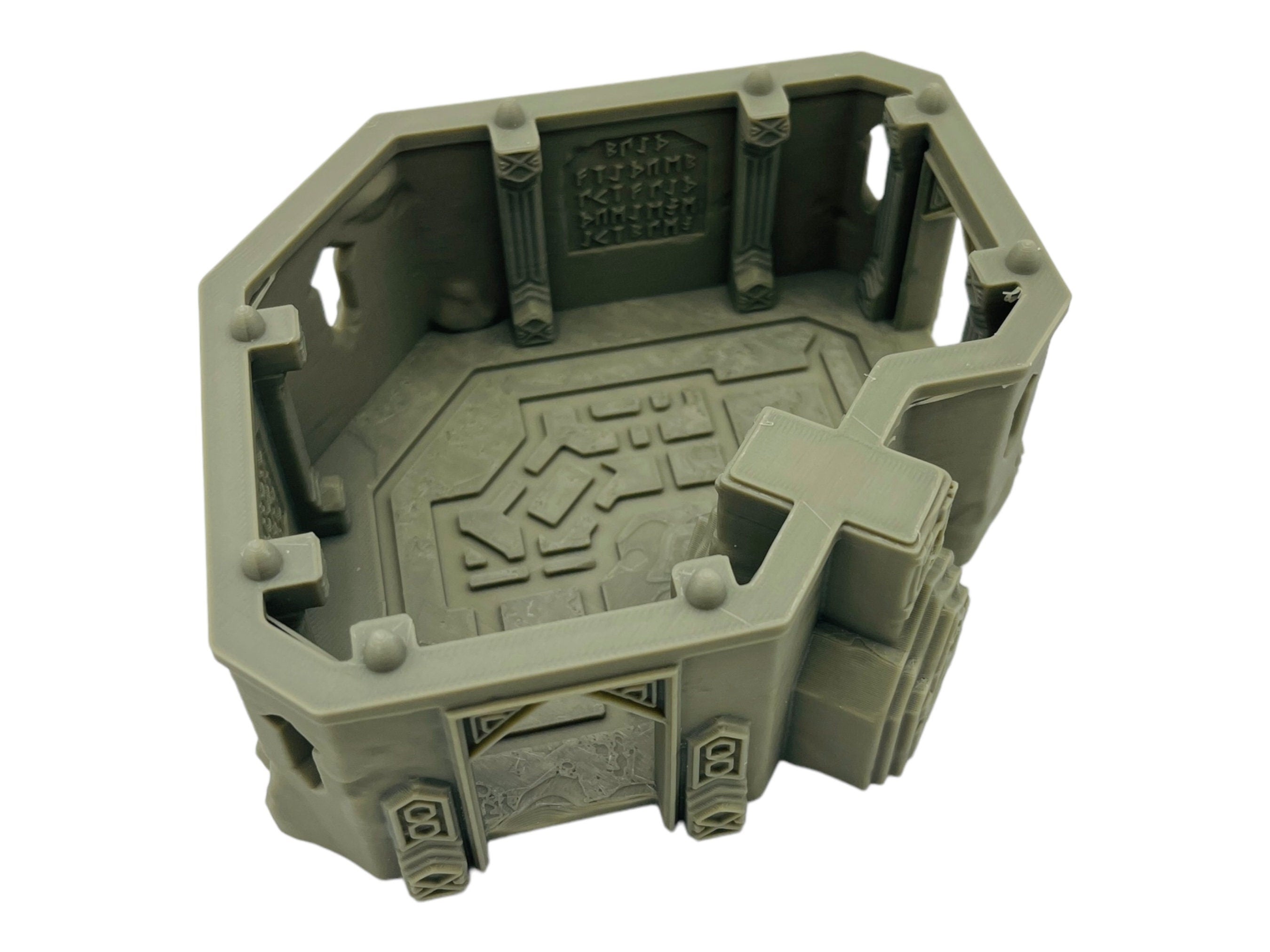 Dwarven House / Durak Deep / RPG and Wargame 3d Printed Tabletop Terrain / Licensed Printer