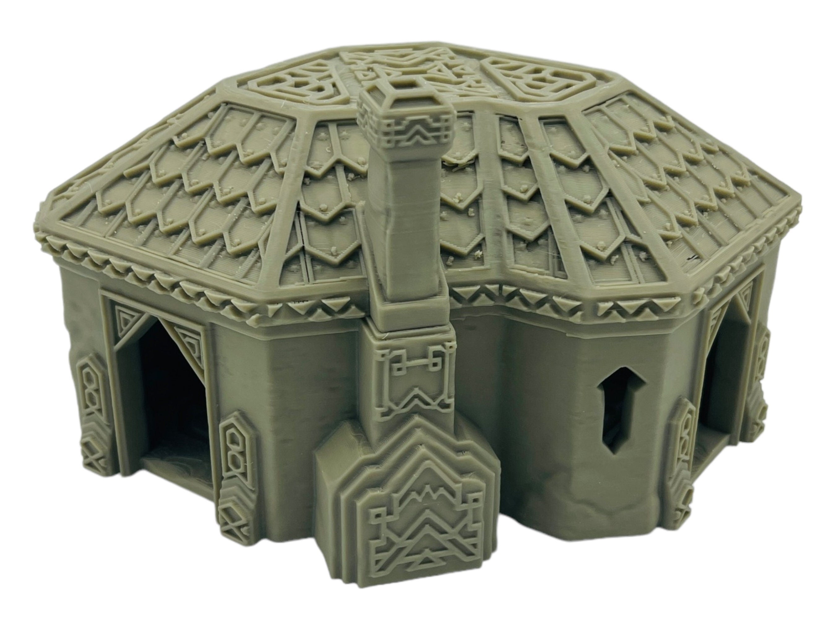 Dwarven House / Durak Deep / RPG and Wargame 3d Printed Tabletop Terrain / Licensed Printer