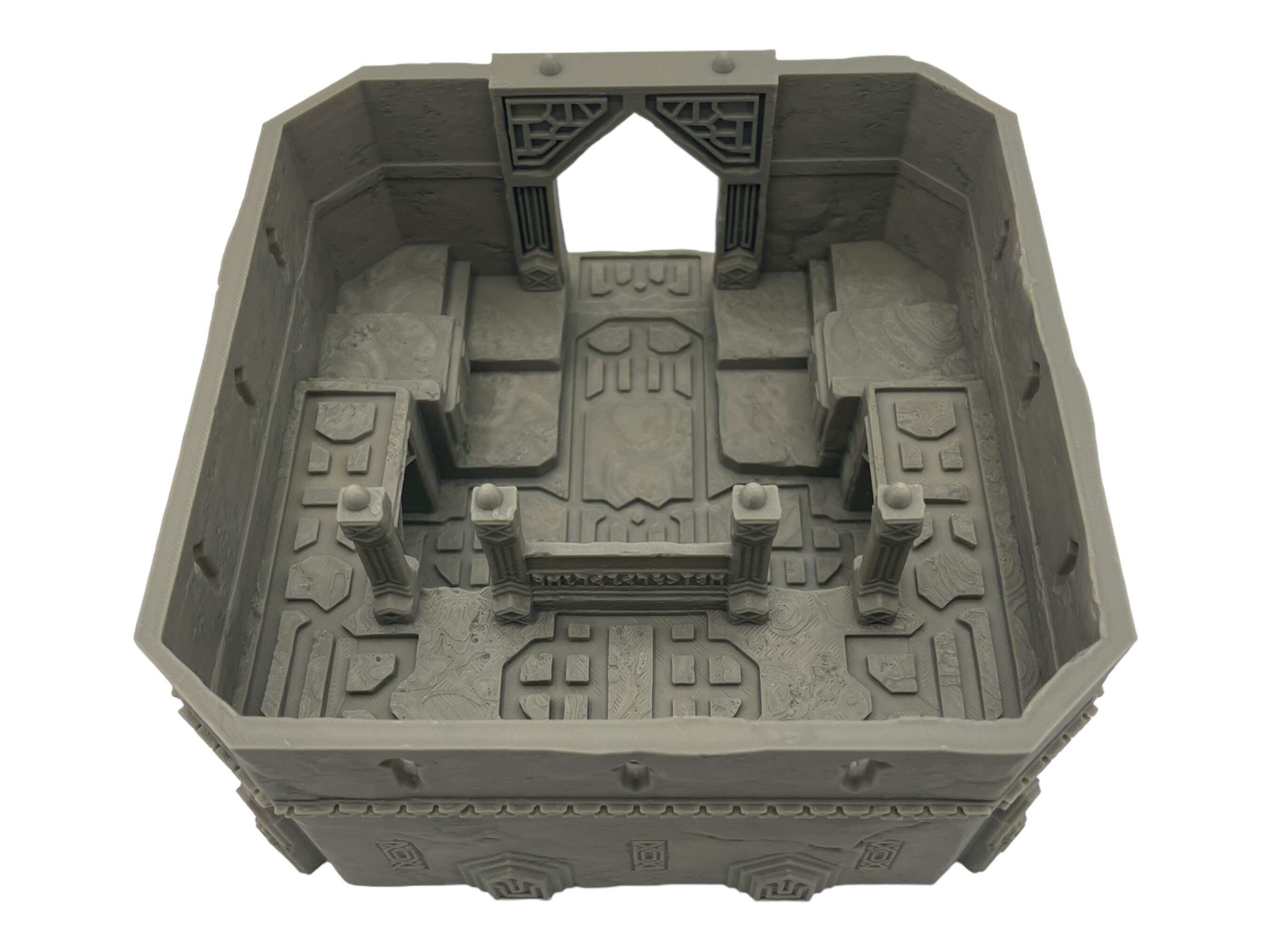 Tomb of Kings Entrance / Durak Deep / RPG and Wargame 3d Printed Tabletop Terrain / Licensed Printer