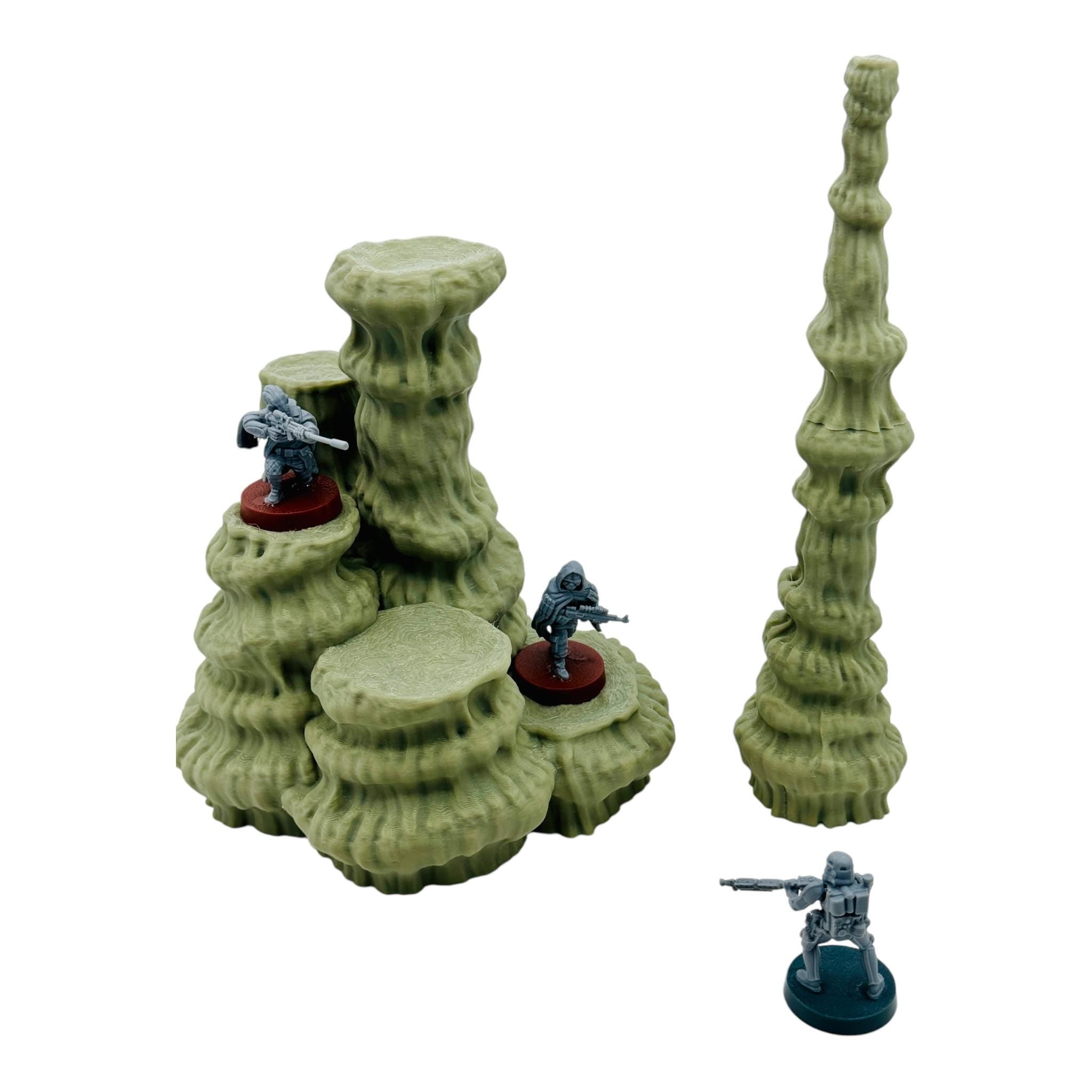 Rock Scatter 1 / Imperial Terrain Licensed On-Line Printer / Print to Order