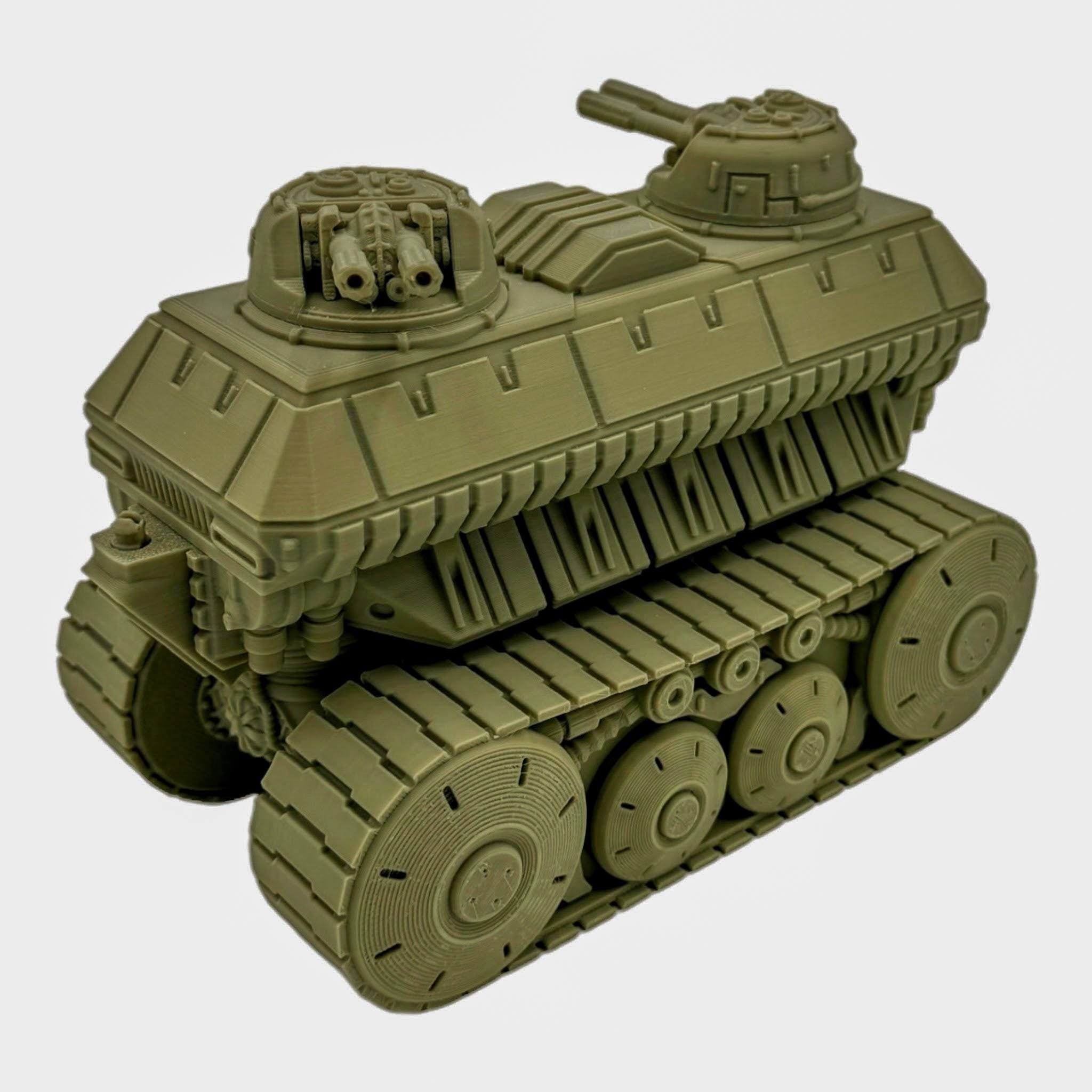 Rapid Armored Transport (RAT) "Base Set" by Jesús / Legion Terrain / 40k Terrain / Shatterpoint Terrain / Licensed On-Line Printer