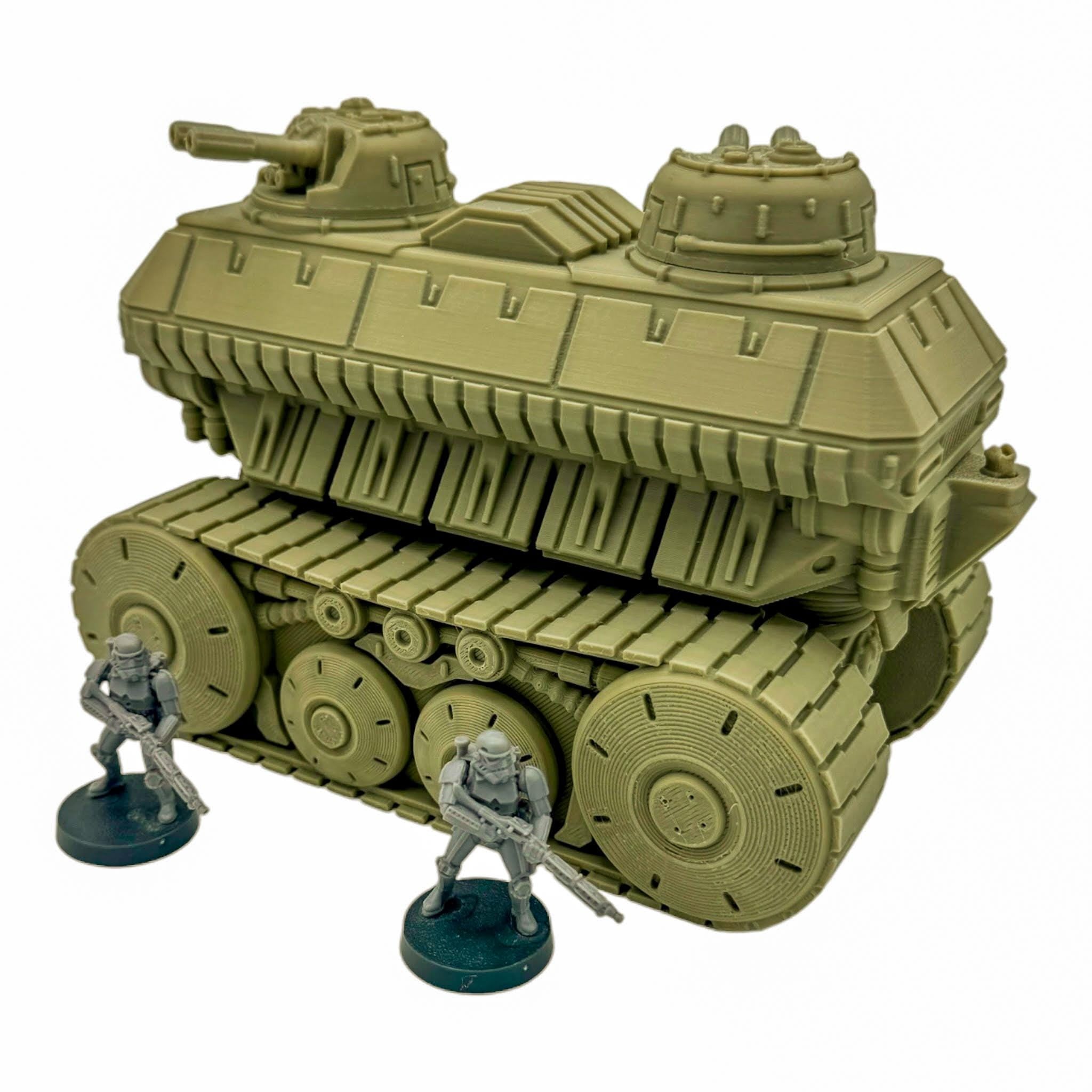 Rapid Armored Transport (RAT) "Base Set" by Jesús / Legion Terrain / 40k Terrain / Shatterpoint Terrain / Licensed On-Line Printer