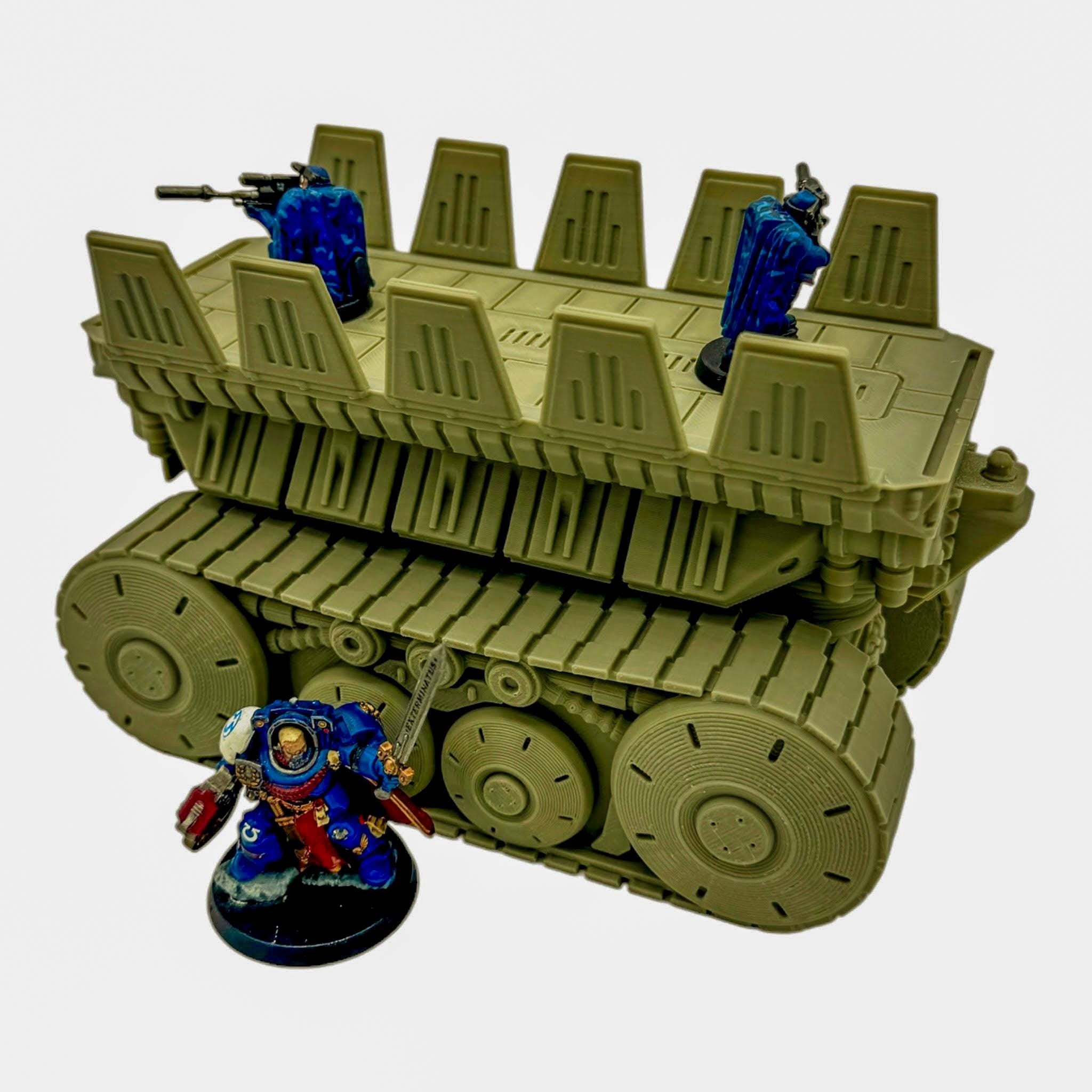 Rapid Armored Transport (RAT) "Base Set" by Jesús / Legion Terrain / 40k Terrain / Shatterpoint Terrain / Licensed On-Line Printer