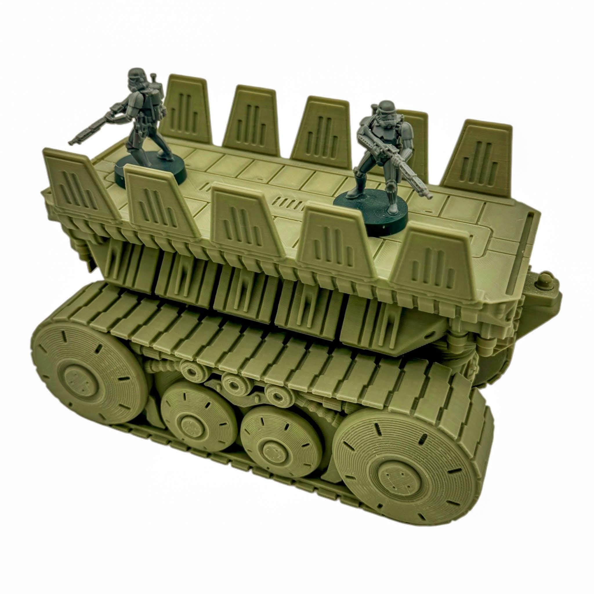 Rapid Armored Transport (RAT) "Base Set" by Jesús / Legion Terrain / 40k Terrain / Shatterpoint Terrain / Licensed On-Line Printer