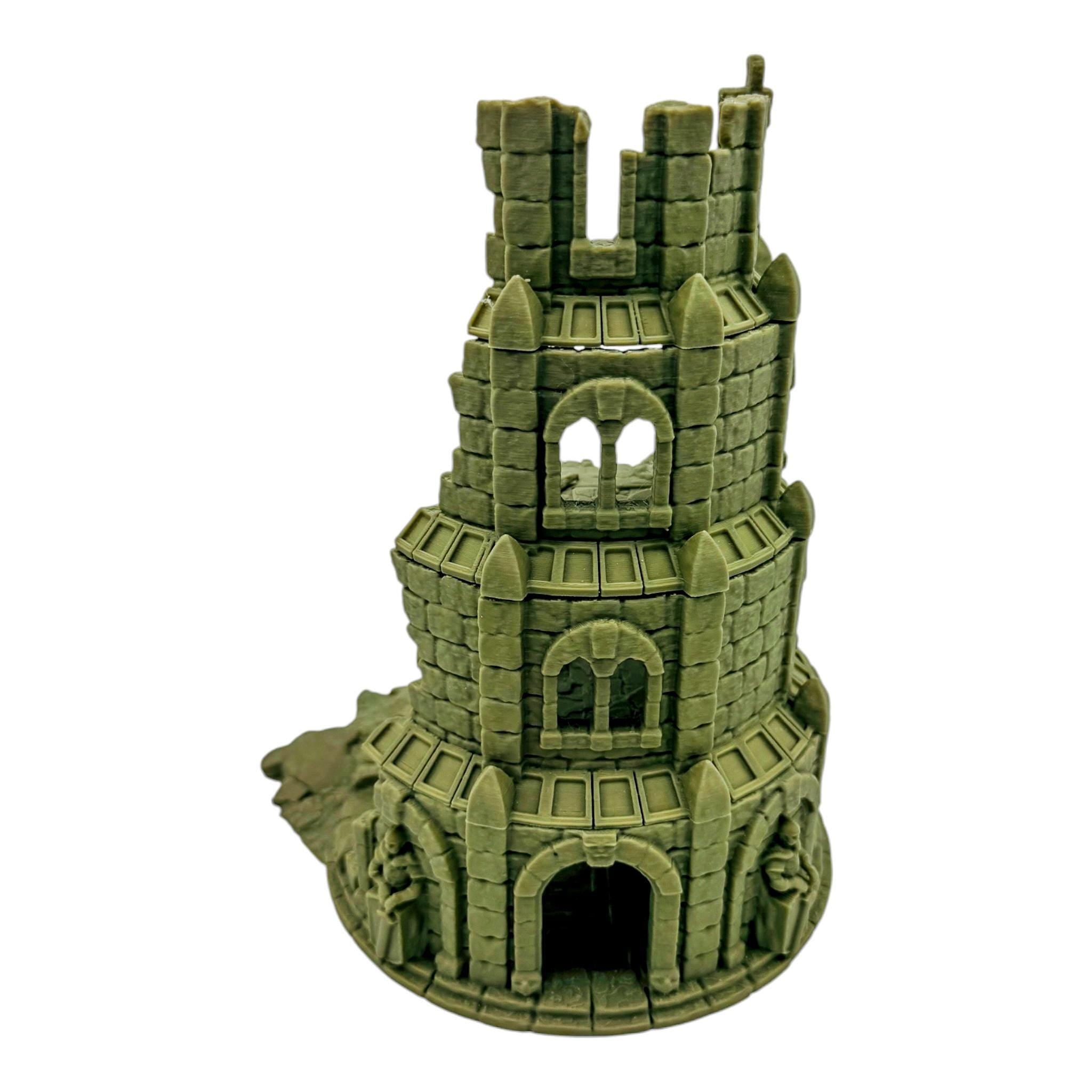 Tower / Kingdom of Tor Ithilas / RPG and Wargame 3d Printed Tabletop Terrain / Licensed Printer