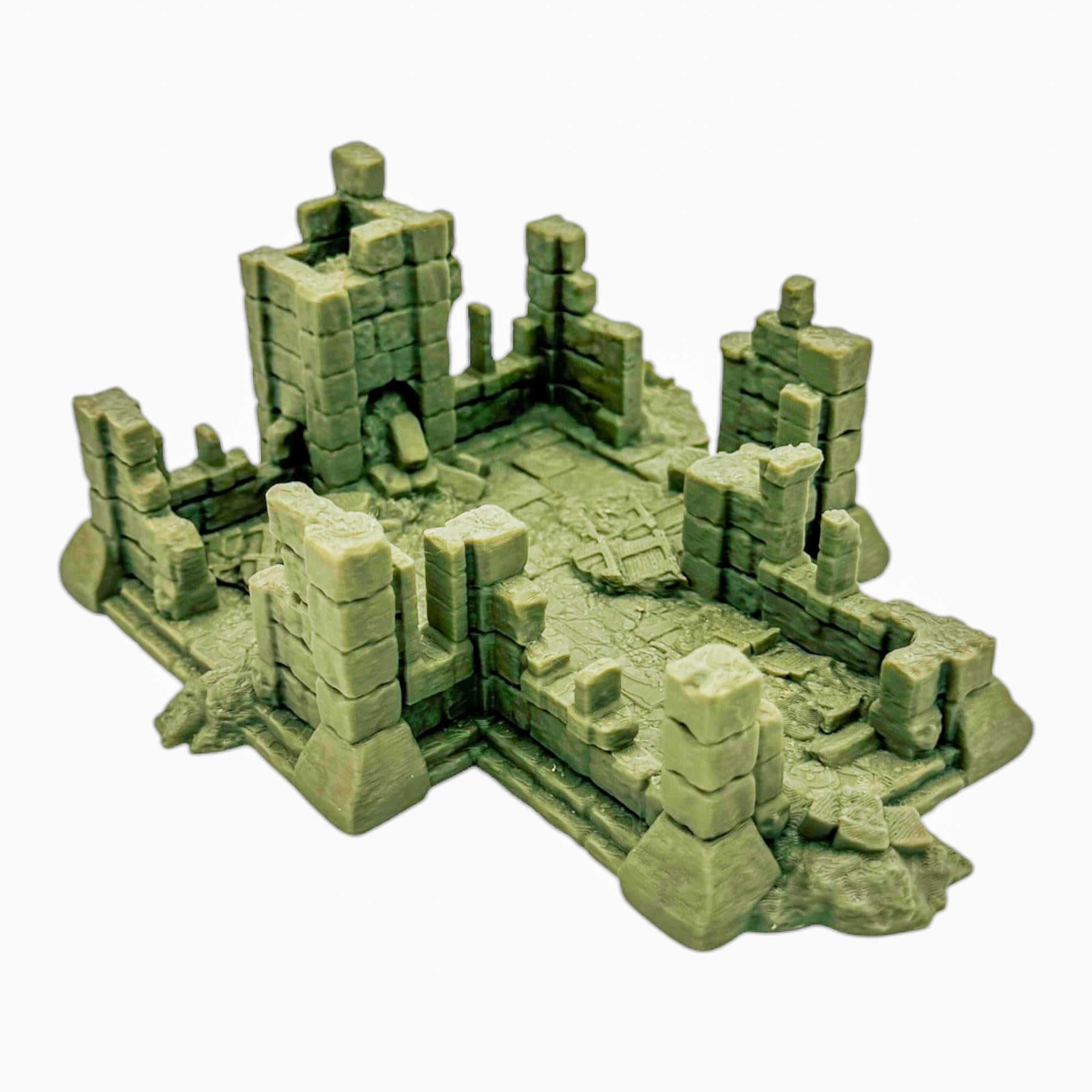 House 1 / Kingdom of Tor Ithilas / RPG and Wargame 3d Printed Tabletop Terrain / Licensed Printer