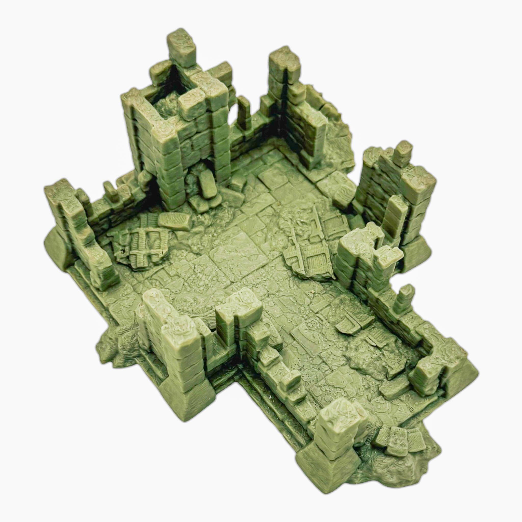 House 1 / Kingdom of Tor Ithilas / RPG and Wargame 3d Printed Tabletop Terrain / Licensed Printer