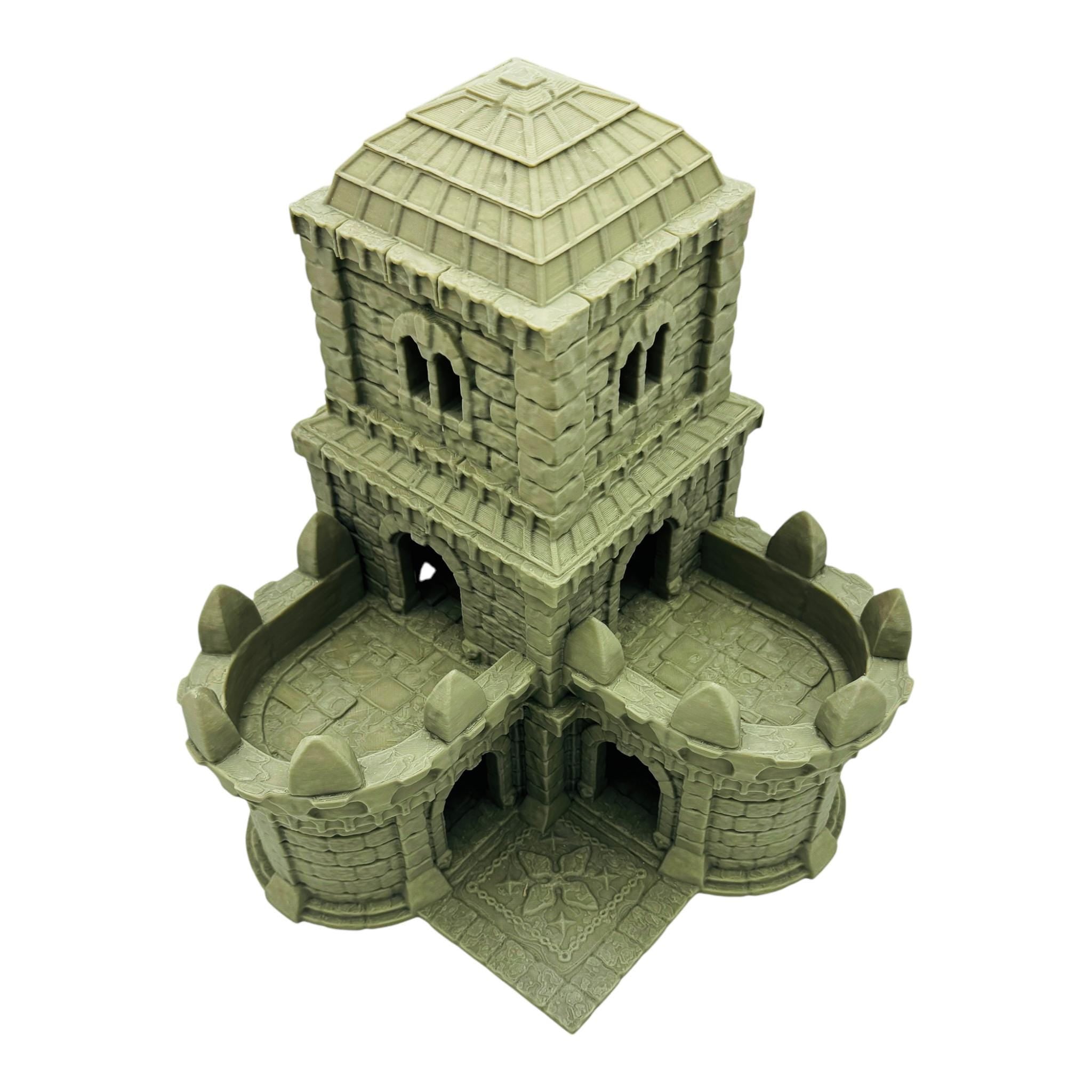 Barracks / Kingdom of Tor Ithilas / RPG and Wargame 3d Printed Tabletop Terrain / Licensed Printer