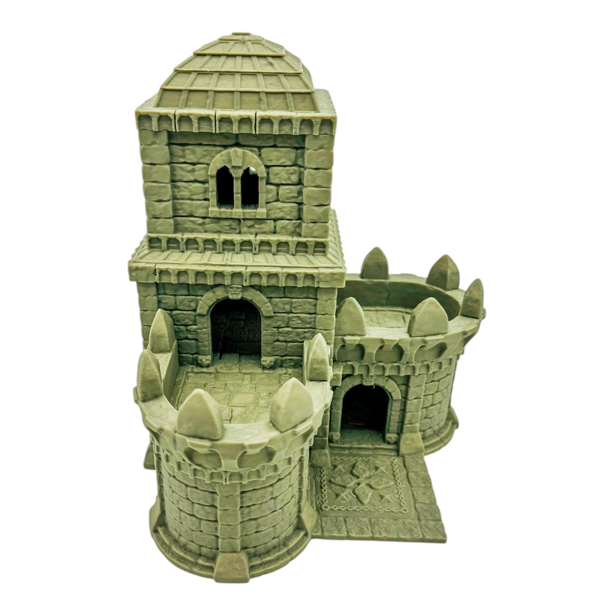 Barracks / Kingdom of Tor Ithilas / RPG and Wargame 3d Printed Tabletop Terrain / Licensed Printer