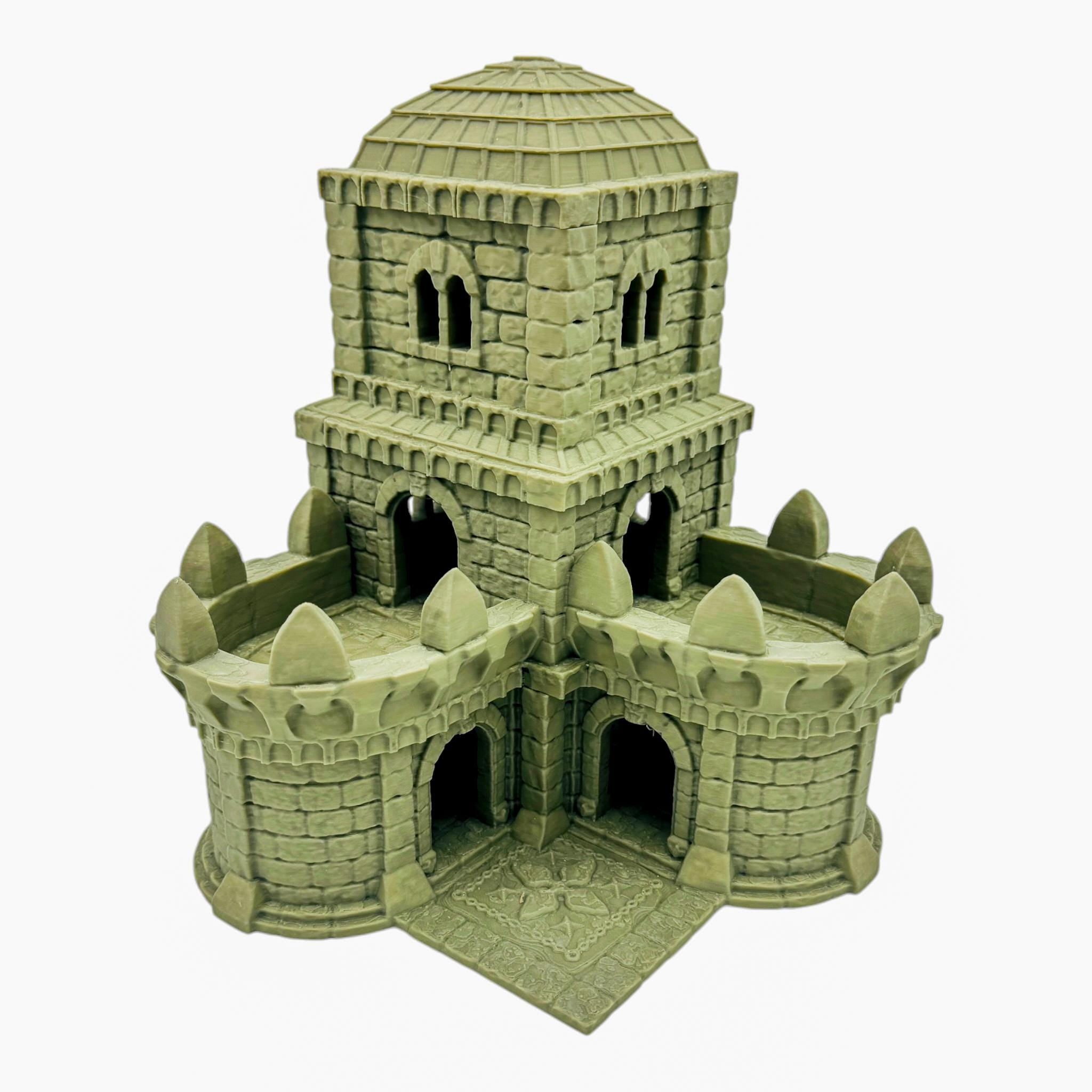 Barracks / Kingdom of Tor Ithilas / RPG and Wargame 3d Printed Tabletop Terrain / Licensed Printer