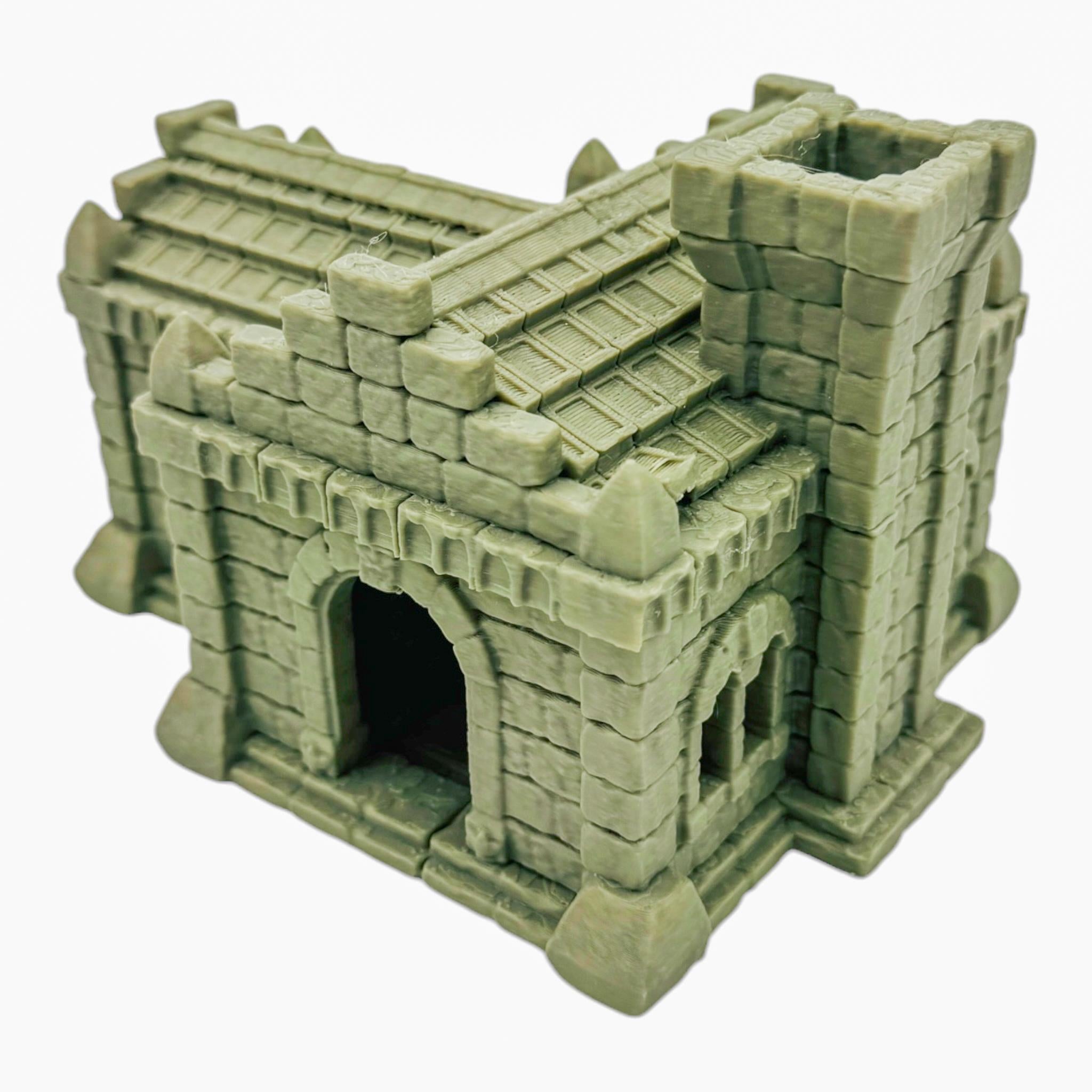 House 1 / Kingdom of Tor Ithilas / RPG and Wargame 3d Printed Tabletop Terrain / Licensed Printer