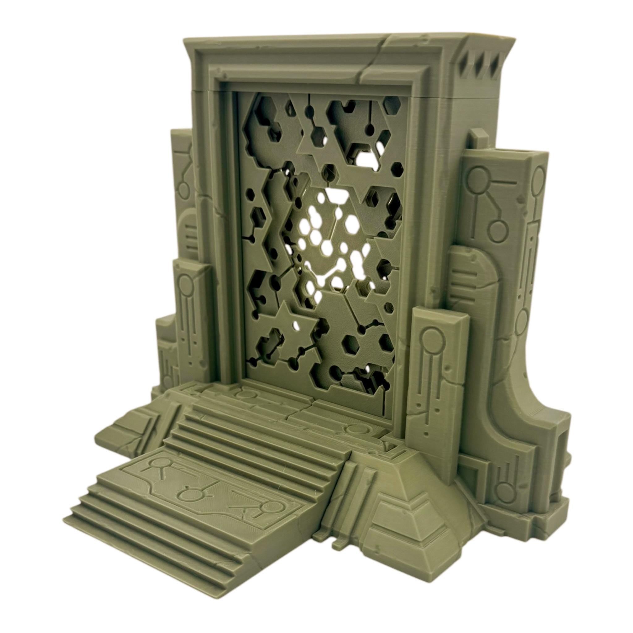 Warp Gate / Forbidden Prints / RPG and Wargame 3d Printed Tabletop Terrain / Licensed Printer