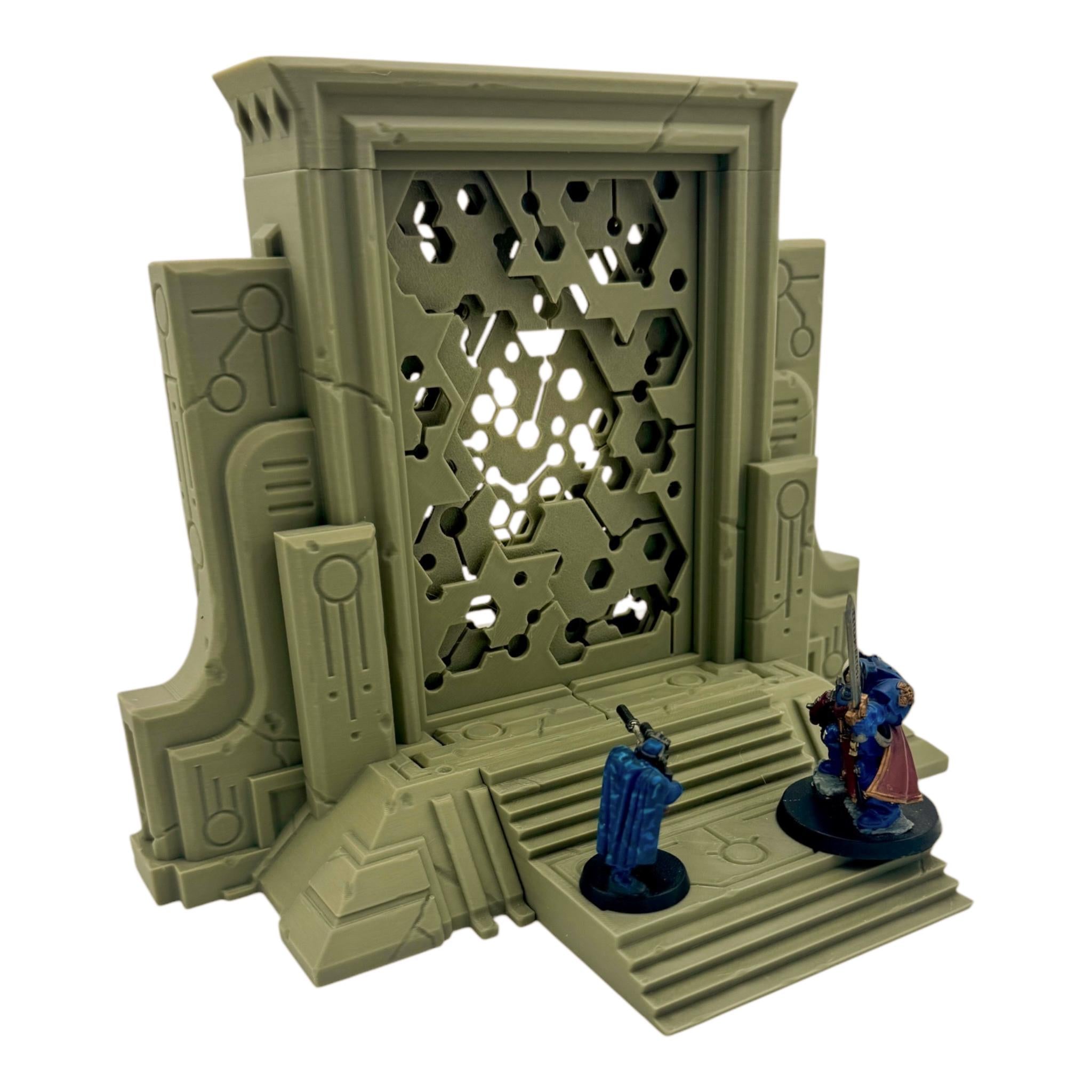 Warp Gate / Forbidden Prints / RPG and Wargame 3d Printed Tabletop Terrain / Licensed Printer