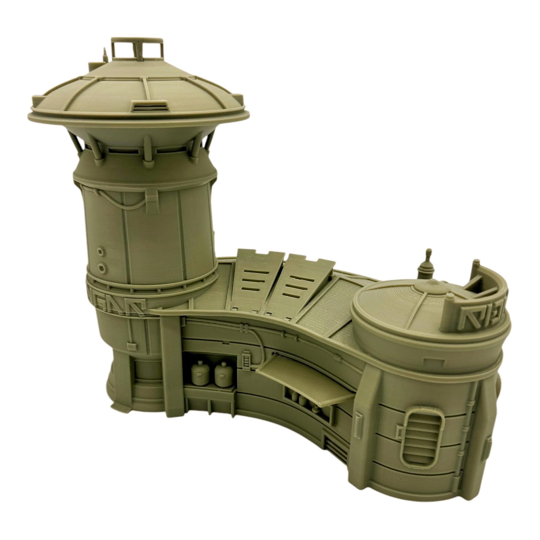 Listening Station / Outer Rim Territories / Designed by War Scenery / Legion and Sci-Fi 3d Printed Tabletop Terrain / Licensed Printer