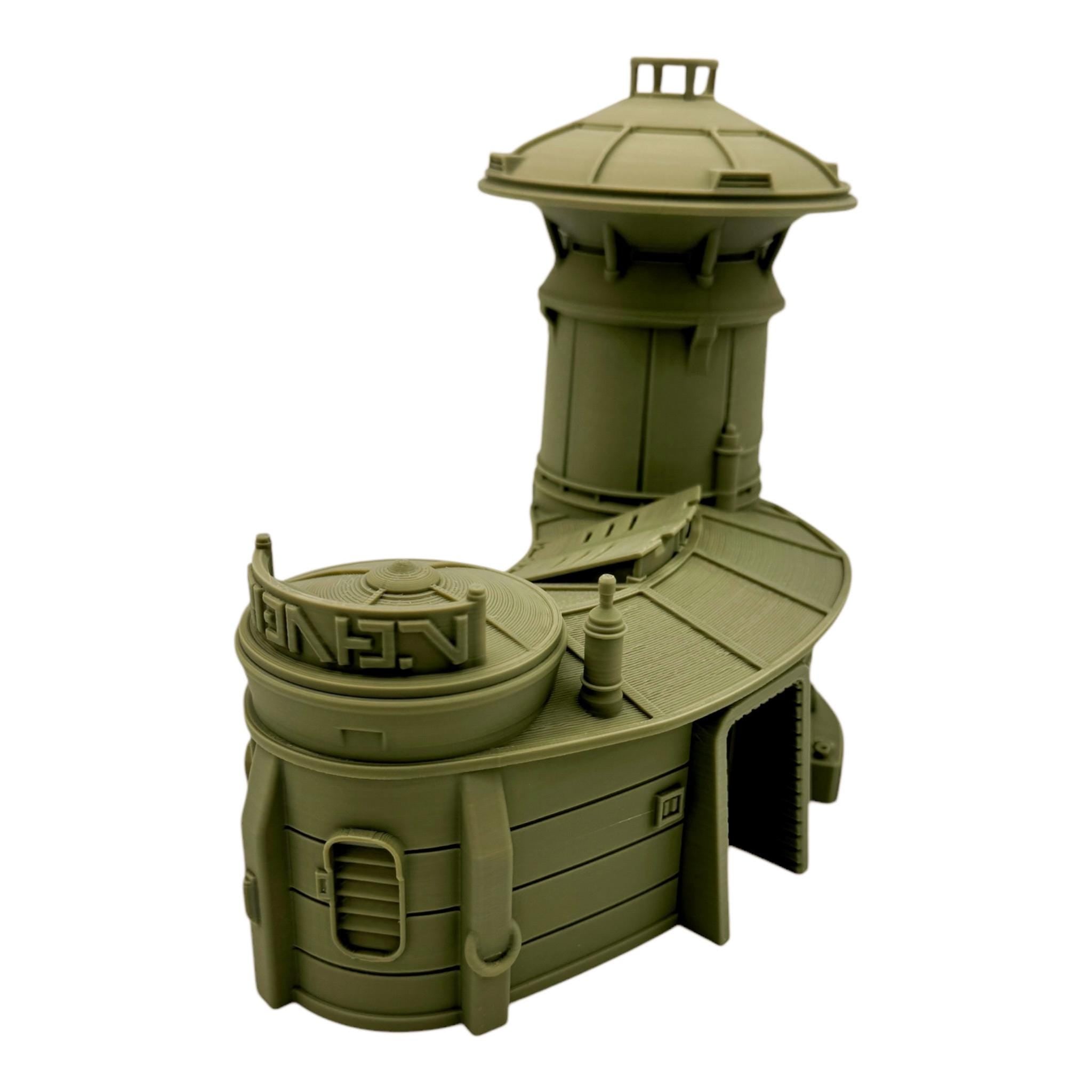 Listening Station / Outer Rim Territories / Designed by War Scenery / Legion and Sci-Fi 3d Printed Tabletop Terrain / Licensed Printer