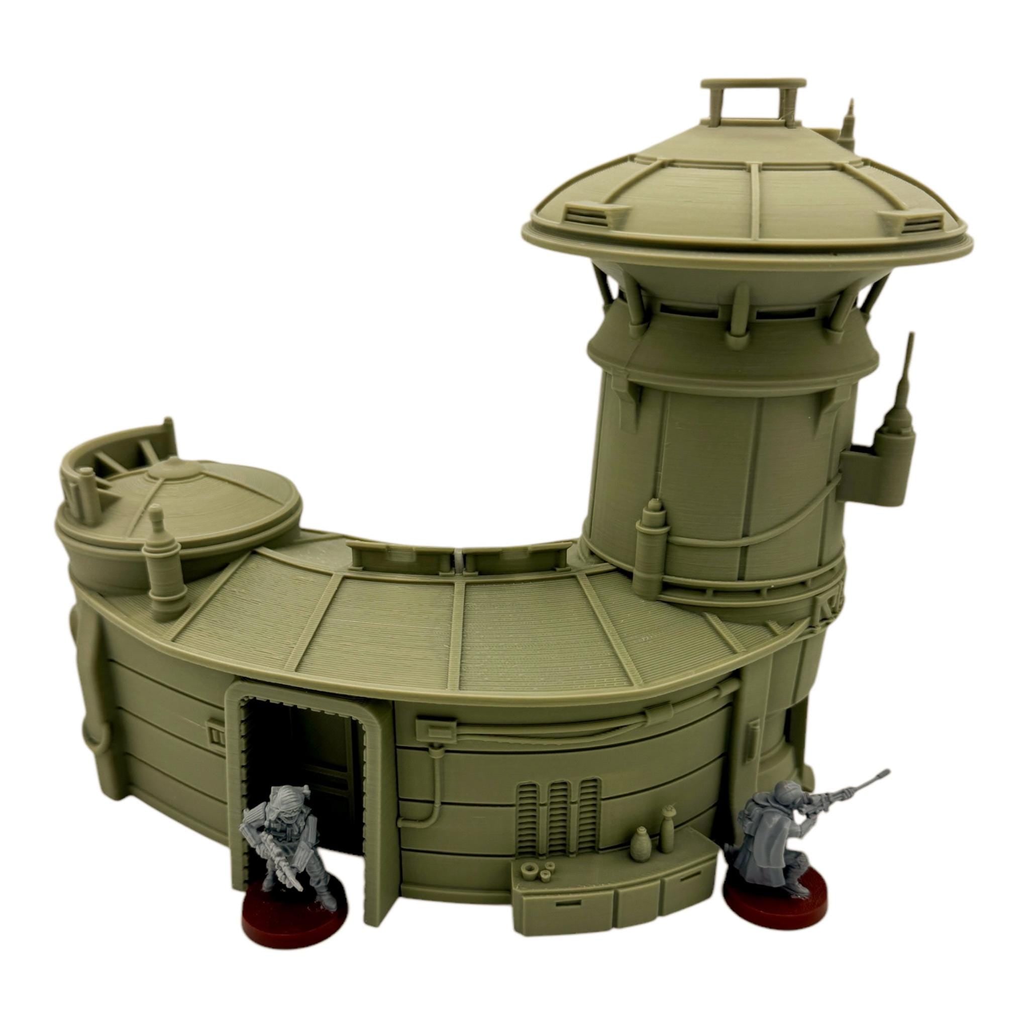 Listening Station / Outer Rim Territories / Designed by War Scenery / Legion and Sci-Fi 3d Printed Tabletop Terrain / Licensed Printer