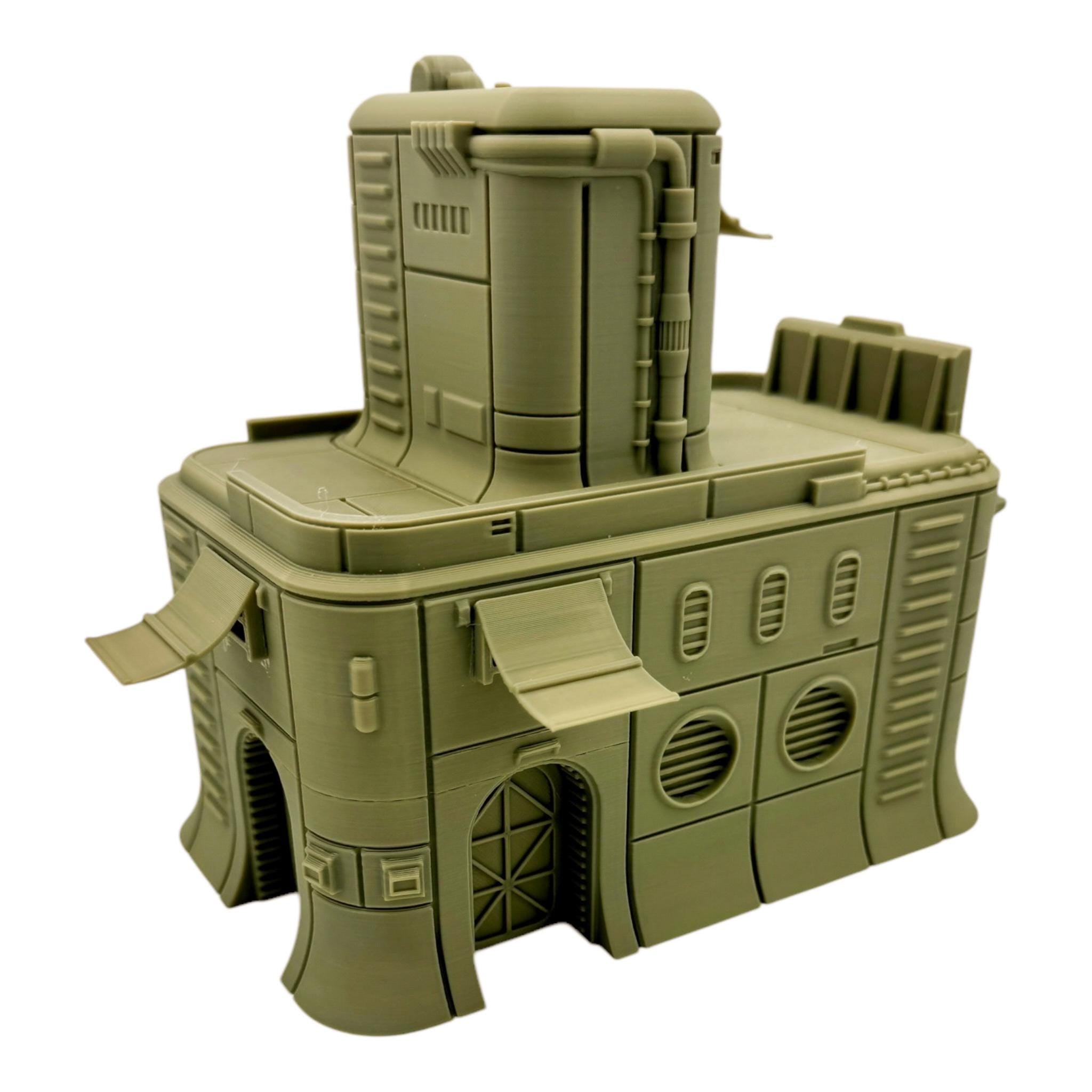 Iota House / Outer Rim Territories / Designed by War Scenery / Legion and Sci-Fi 3d Printed Tabletop Terrain / Licensed Printer