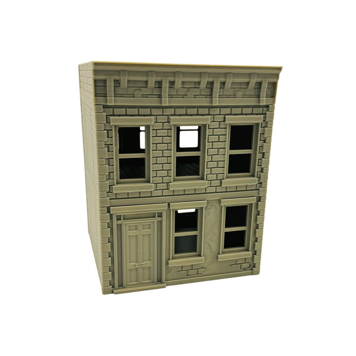 Apartment Building A Terrain – Multi-Level Urban Building for Tabletop Wargaming & RPG Terrain