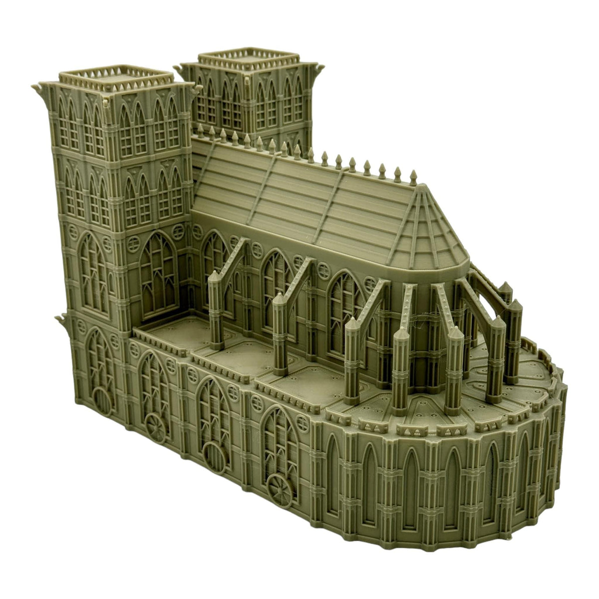 Epic Gothic Cathedral Terrain – 6–8mm 3D Printed Tabletop Scenery