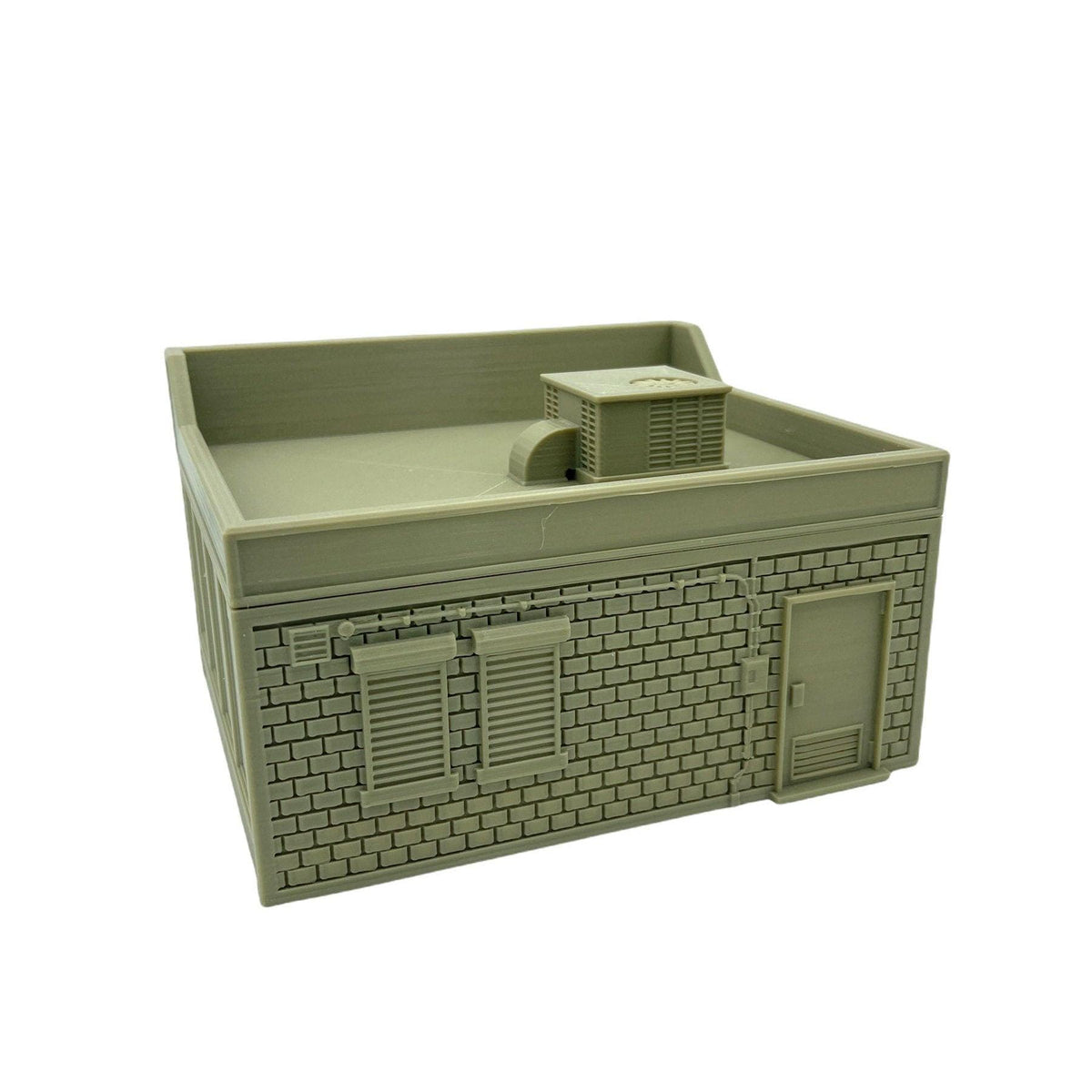 Friendly Local Gaming Store Terrain – Urban Hobby Shop Building for Tabletop Wargaming & RPG Terrain