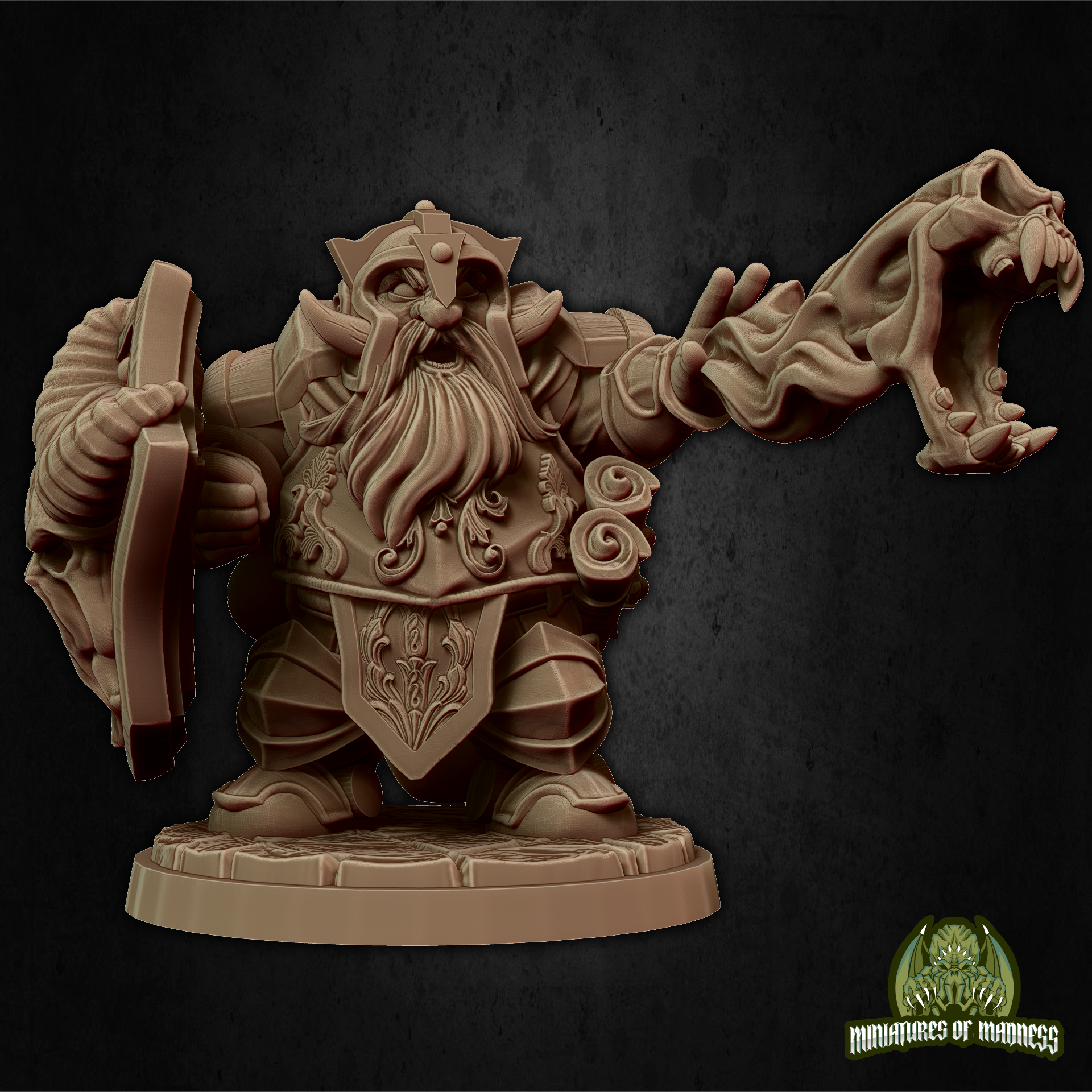 Ordain the Insane - Resin Printed Miniature - Hold My Dwarf