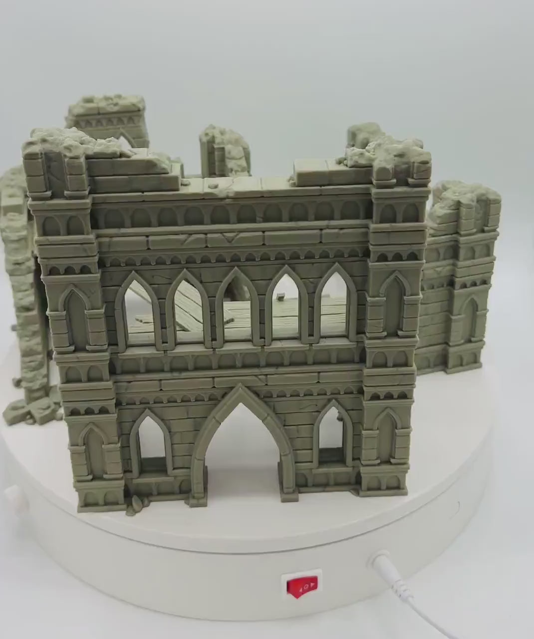 Blackthorn Ruins 1 / Forbidden Prints /  RPG and Wargame 3d Printed Tabletop Terrain / Licensed Printer