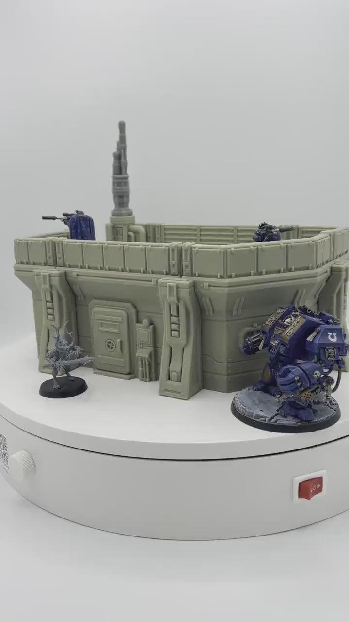 Outpost 21 - Cryolab / Forbidden Prints /  RPG and Wargame 3d Printed Tabletop Terrain / Licensed Printer