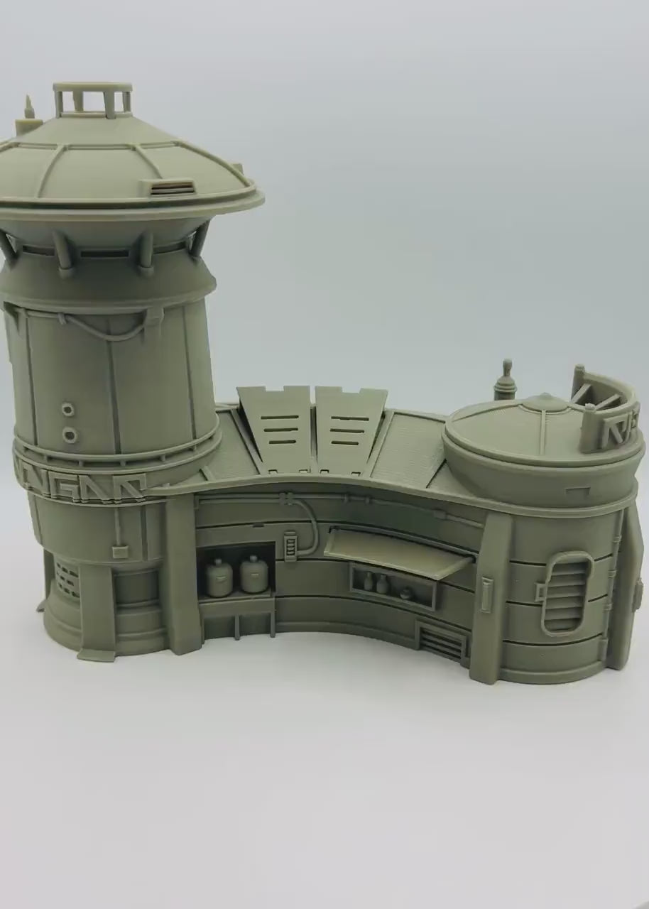 Listening Station / Outer Rim Territories  / Designed by War Scenery /  Legion and Sci-Fi 3d Printed Tabletop Terrain / Licensed Printer