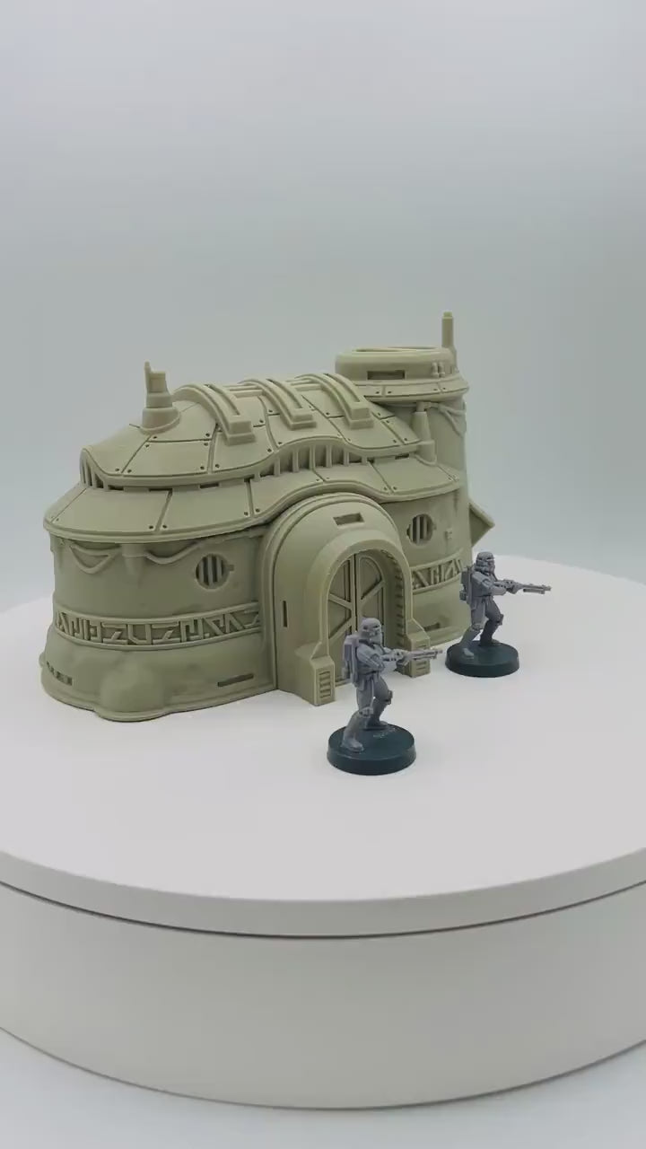 Massa'dun Countryside Adobe / Designed by War Scenery /  Legion and Sci-Fi 3d Printed Tabletop Terrain / Licensed Printer