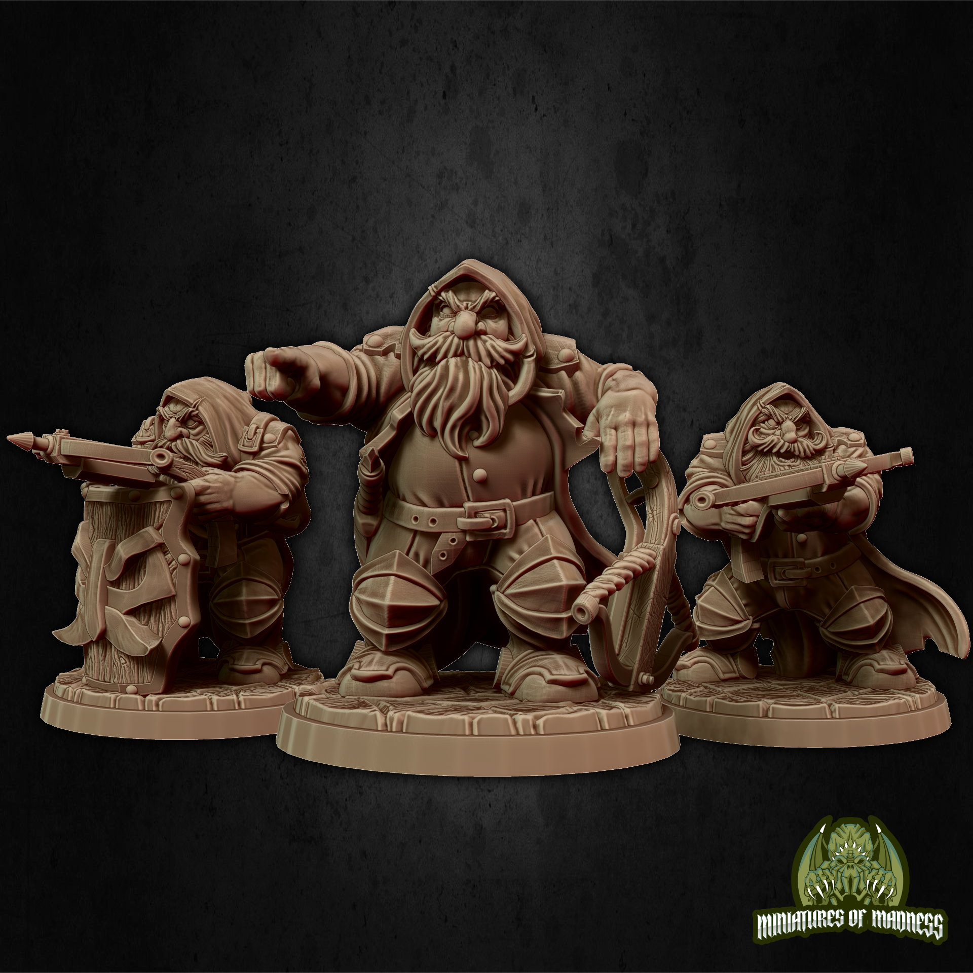 Soldier Set 3 - Resin Printed Miniature - Hold My Dwarf