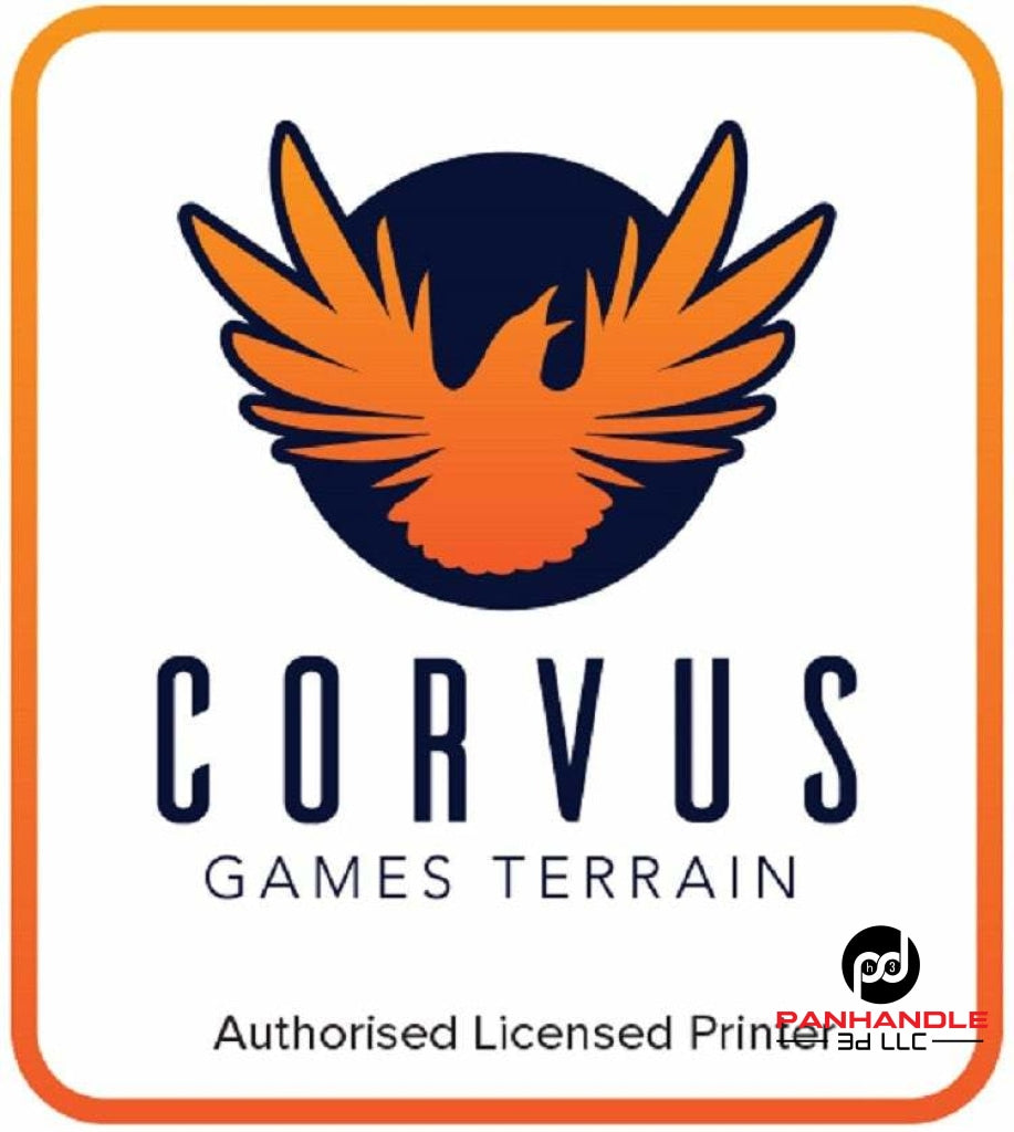 3d Printed Red Dragon Ramen Bar / Crisis Protocol Compatible Option / Corvus Games Terrain Licensed Printer / Print to Order