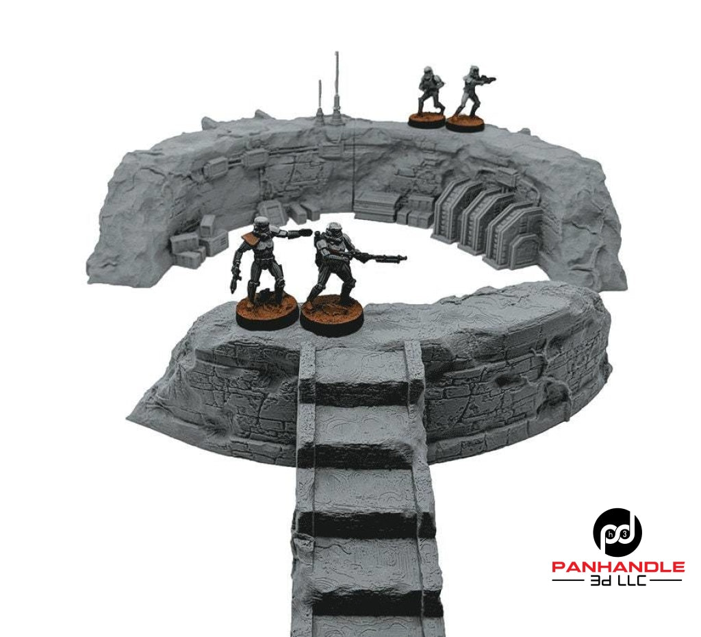 Circle Ruins / Imperial Terrain Licensed On-Line Printer / Print to Order