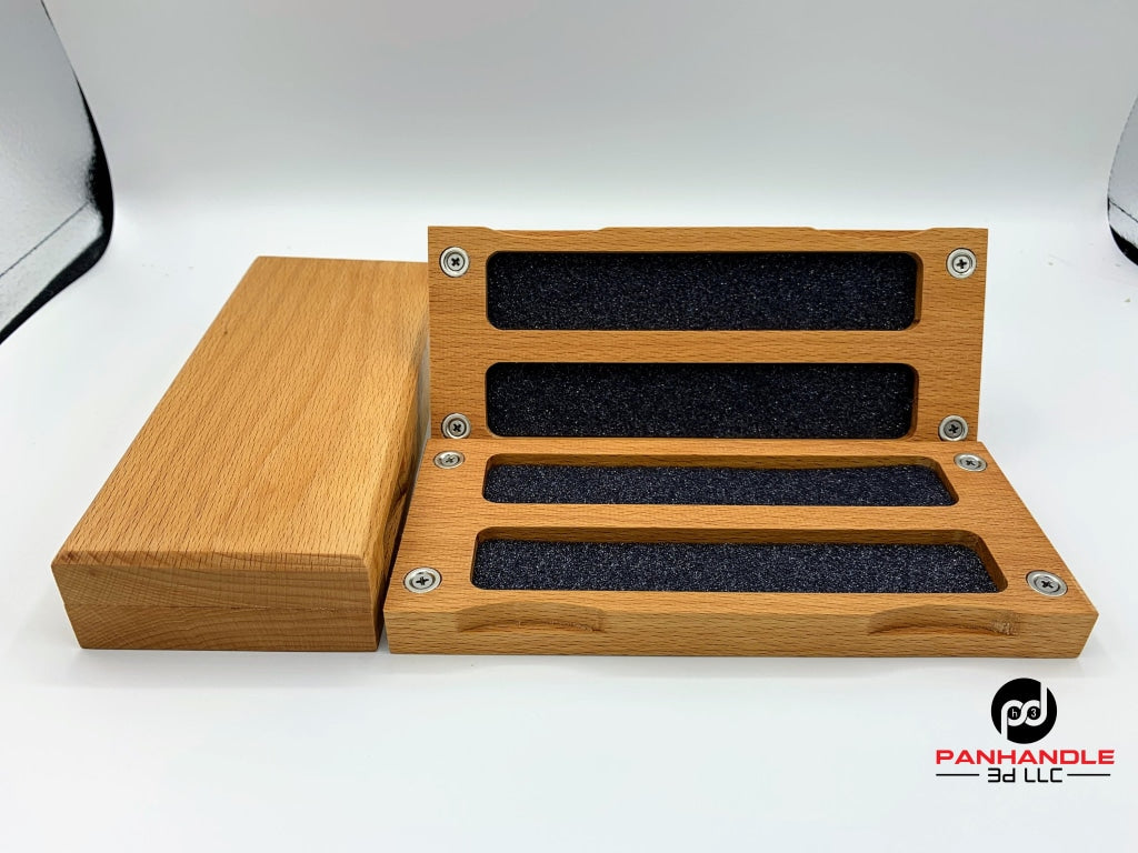 European Beech Hardwood Dice Box - Uncommon Wood Class - EDC