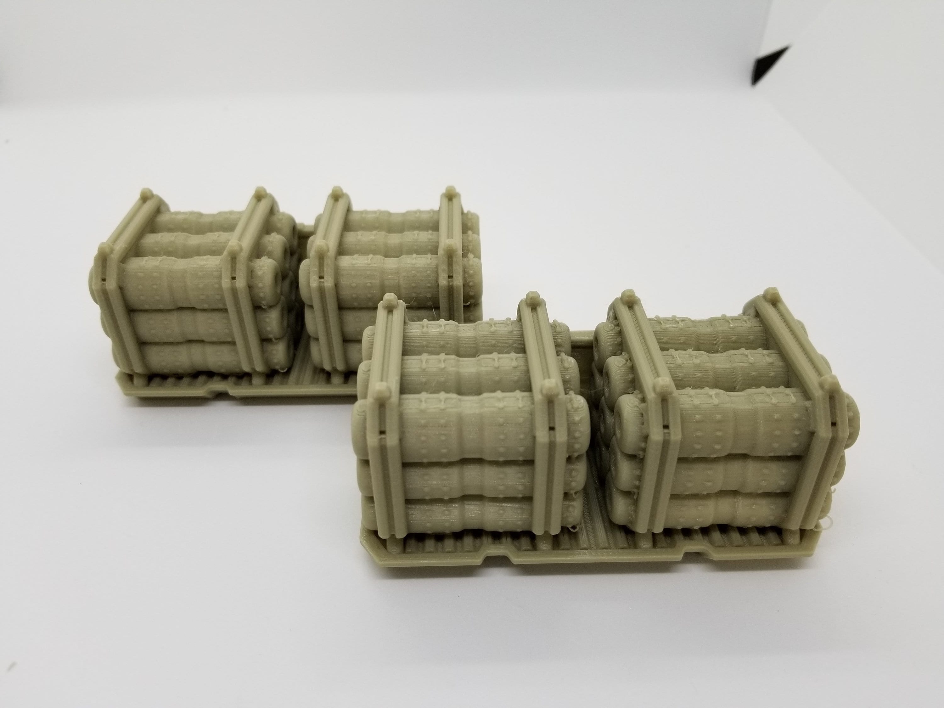 Sci-Fi Smaller Scale Container Pack #2 / 28mm Wargaming Terrain / Warlayer /Print to Order / 3d Printed/Licensed Printer