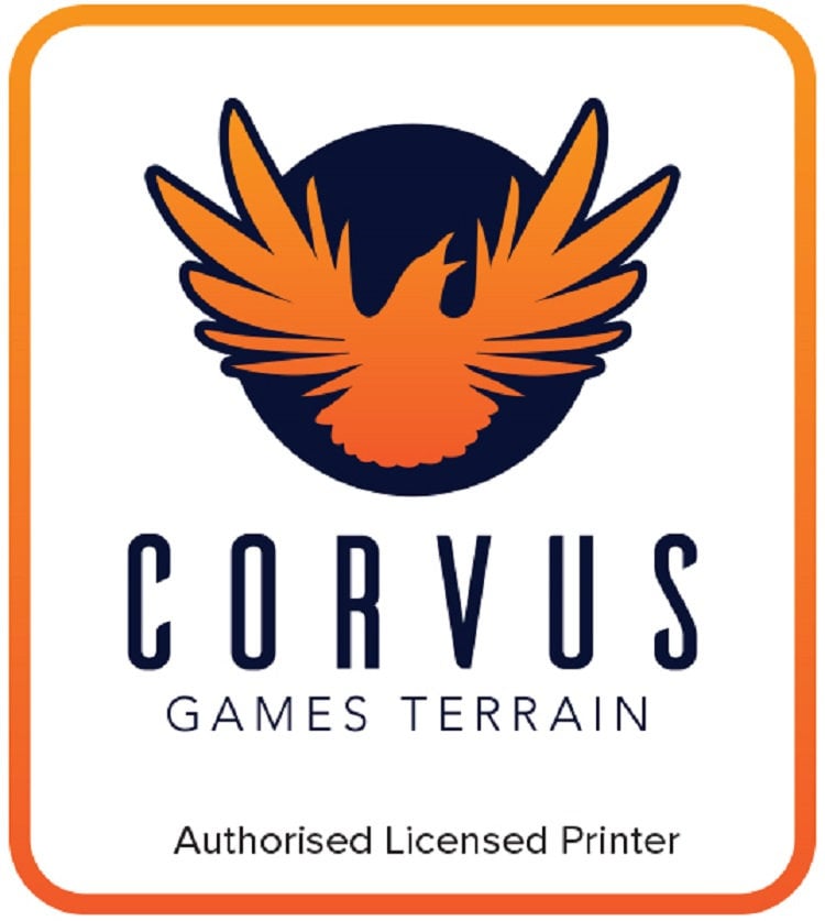 Desert Town House 'D' Ruin /SW Legion / Warhammer 40K / 3d Printed Compatible Terrain / Corvus Games Terrain Licensed Printer
