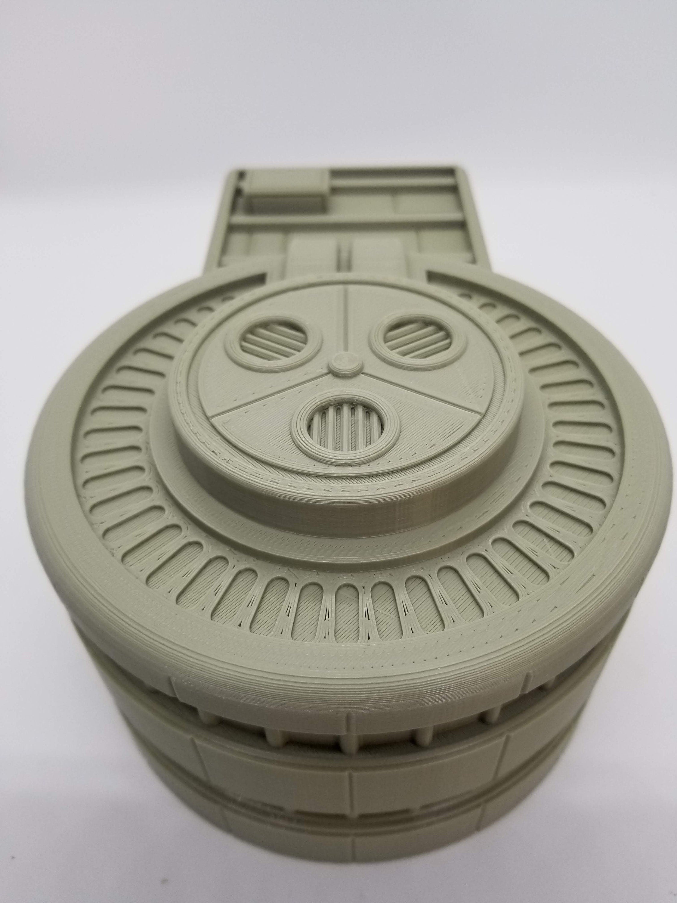 3d Printed Sci-Fi Cooling Unit / Imperial Terrain Licensed On-Line Printer / Print to Order