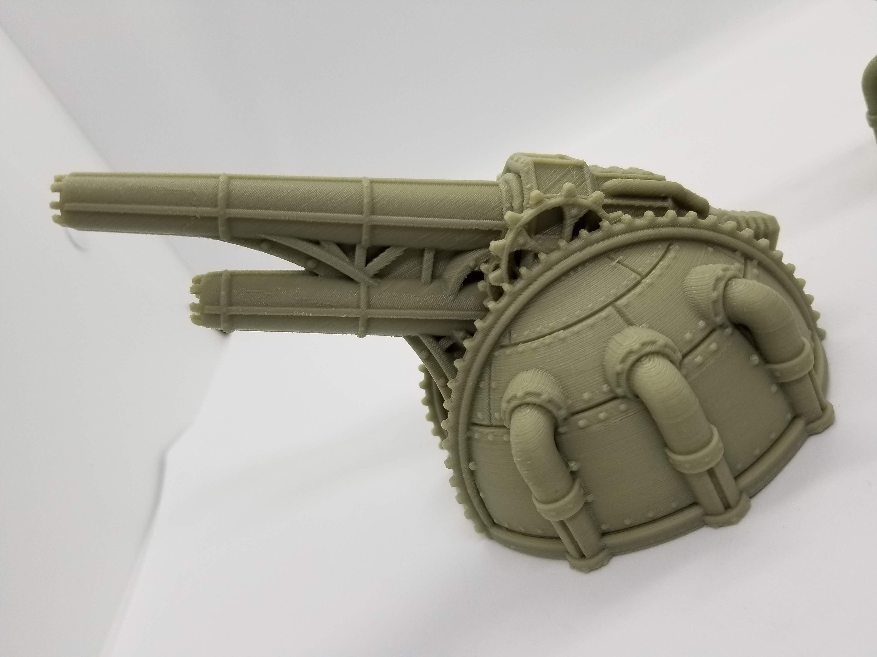 Sci-Fi Scatter Orbital Gun 2 Pack / 28mm Wargaming Terrain / Warlayer /Print to Order / 3d Printed/Licensed Printer