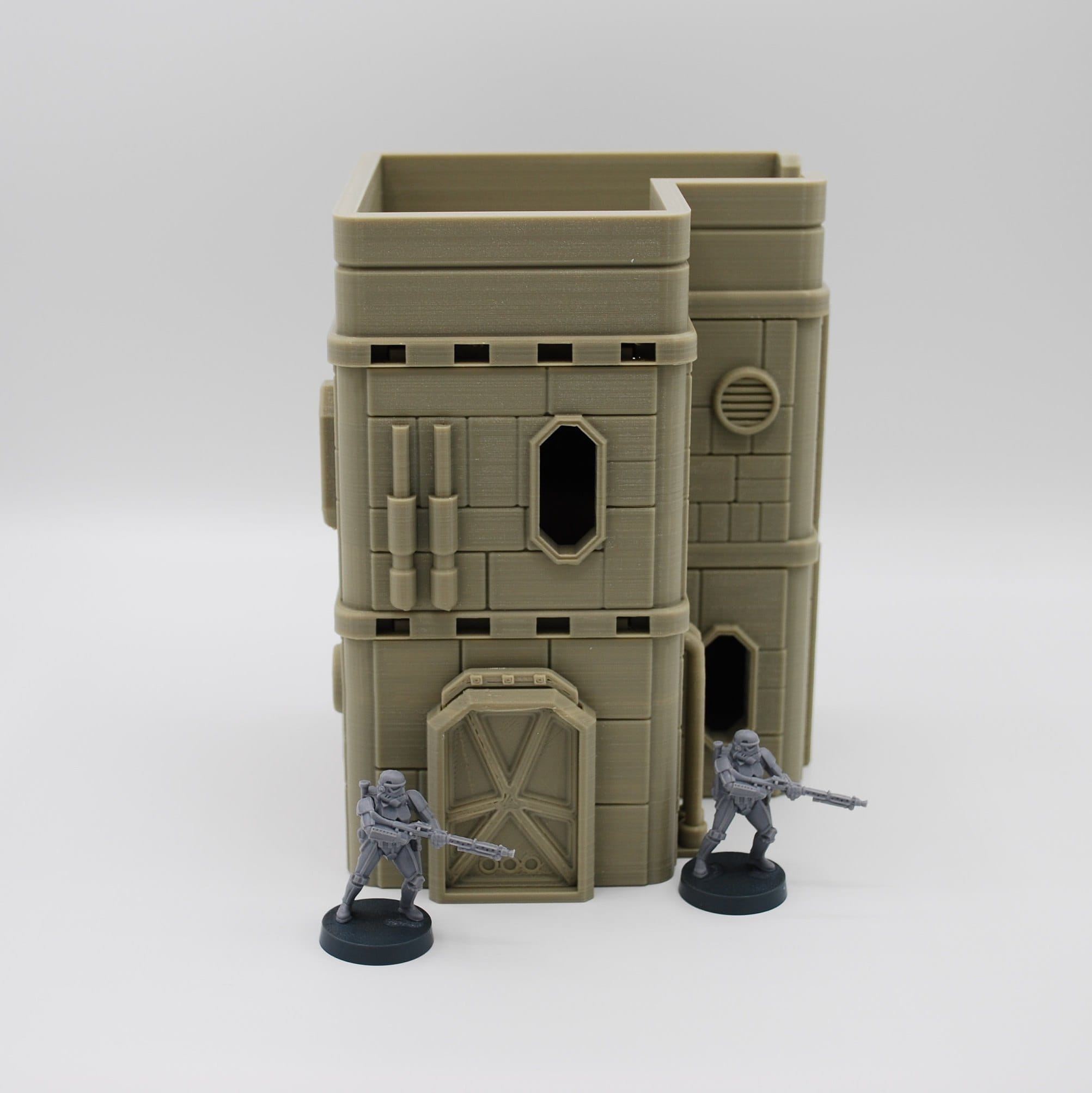 Colony House C /SW Legion / Warhammer 40K / 3d Printed Compatible Terrain / Corvus Games Terrain Licensed Printer / Print to Order