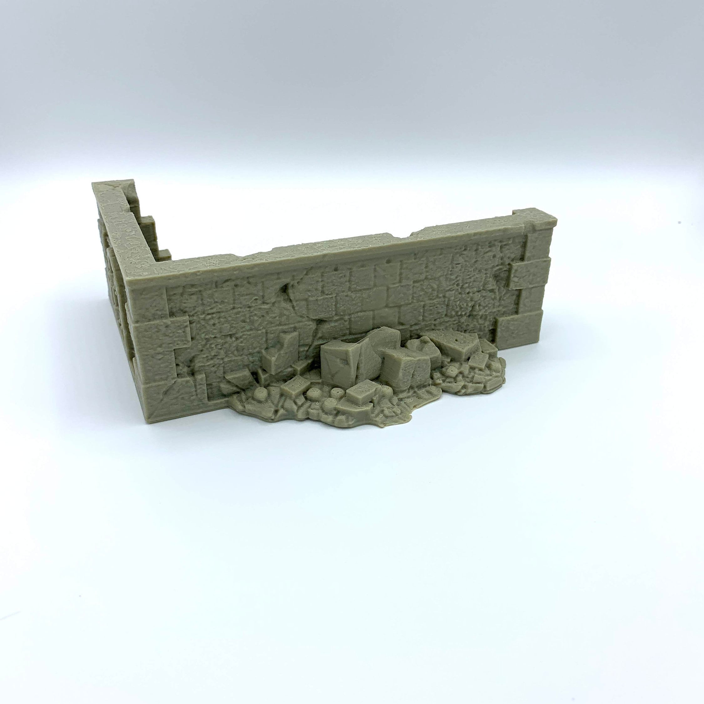 Stormguard - Ruined House 4 / 28mm Wargame / RPG 3d Printed Tabletop Wargaming Terrain